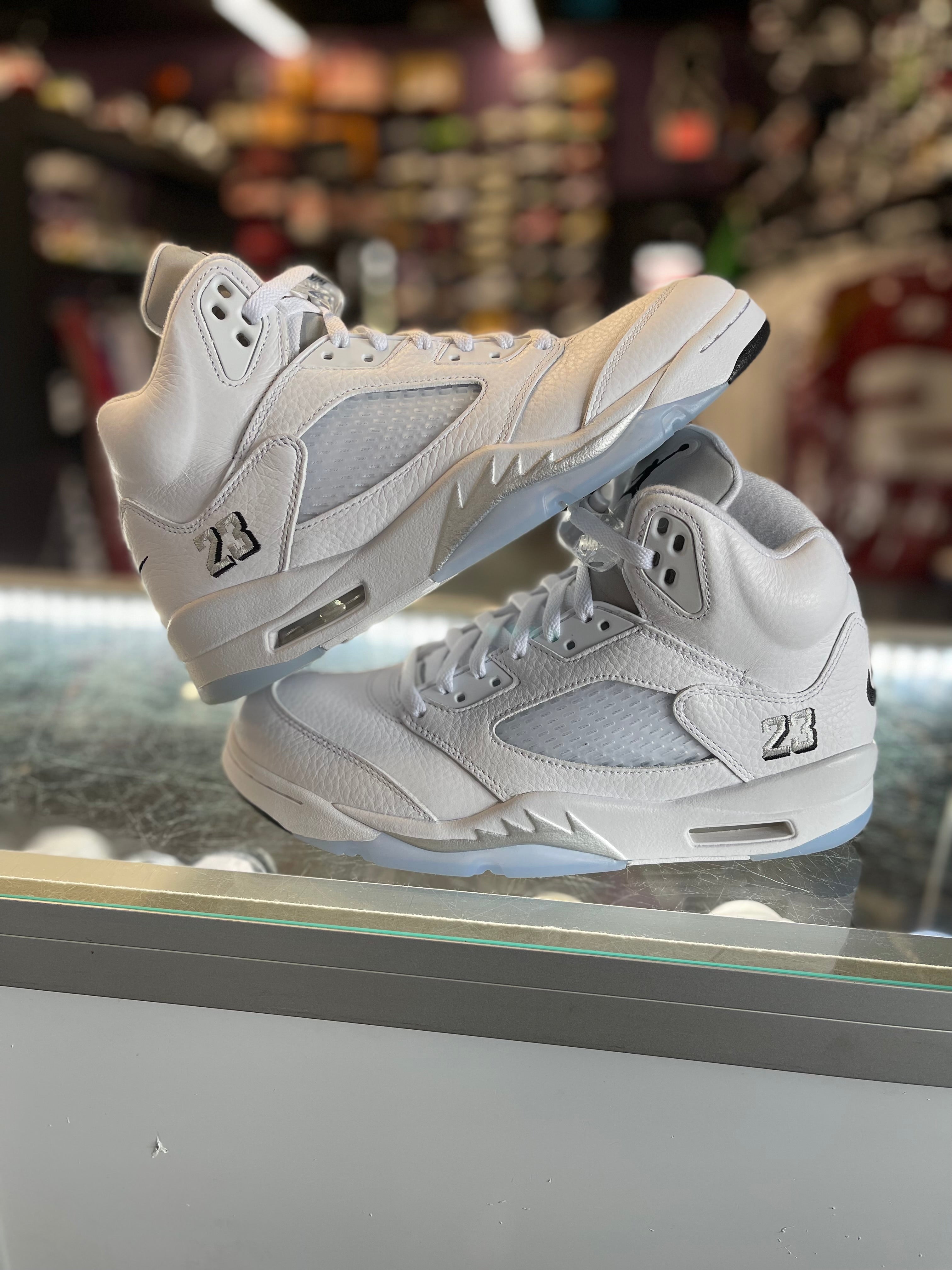 2026 Air Jordan Retro 5 "White Metallic"