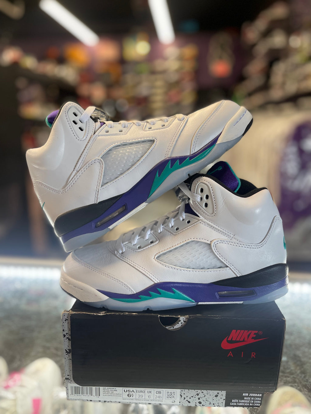 2025 Air Jordan Retro 5 "Grape" (GS)