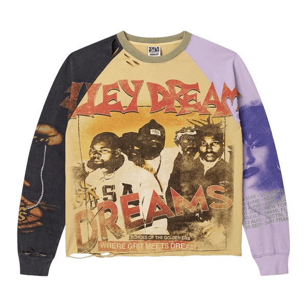 Vale Forever Chambers Chop N Screw Tee "Purple/Yellow/Black"