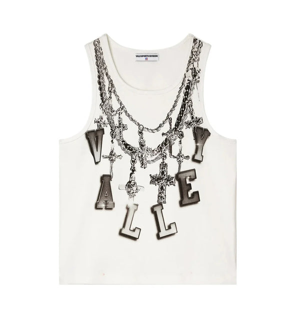 Vale Forever Chain Tank "White"