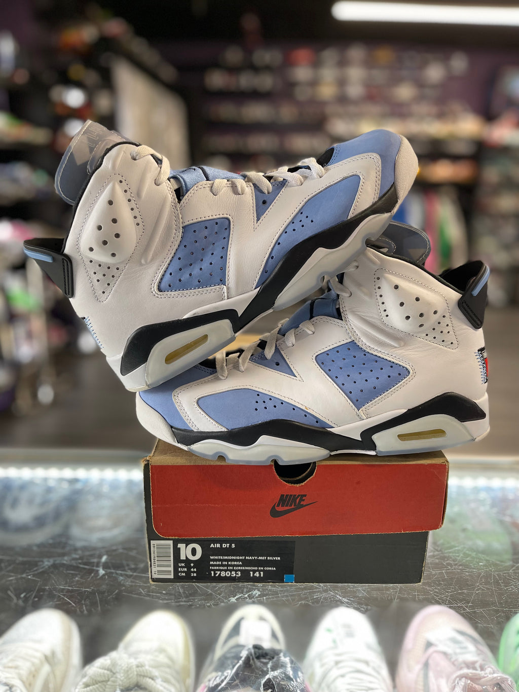 2022 Air Jordan Retro 6 "UNC White"