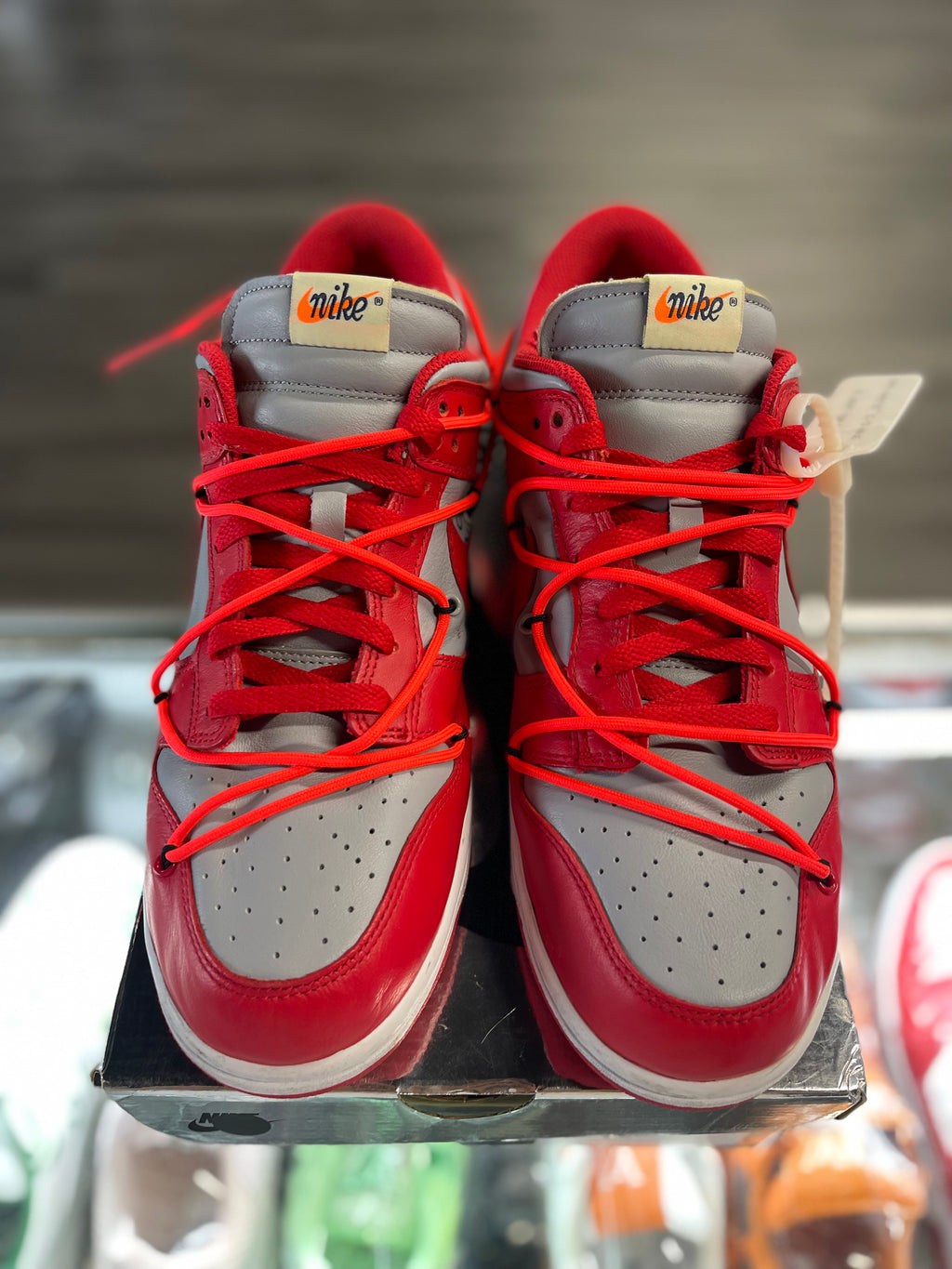 2019 Nike Dunk Low "Off-White University Red"