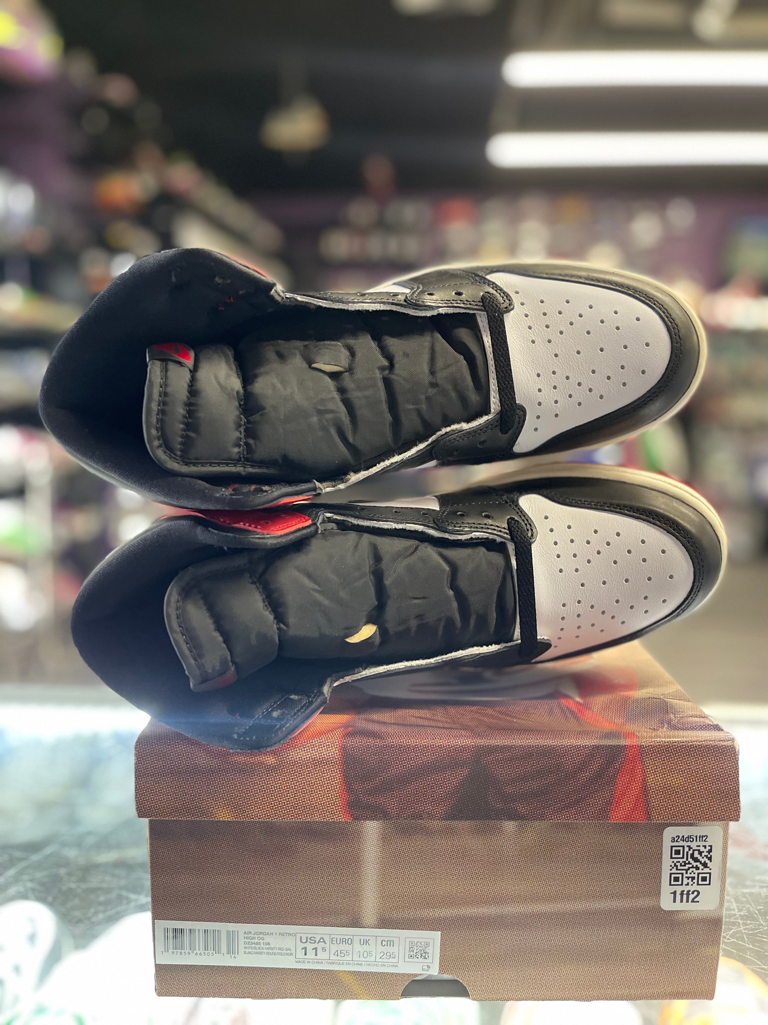 2025 Air Jordan Retro 1 High OG "Black Toe Reimagined"