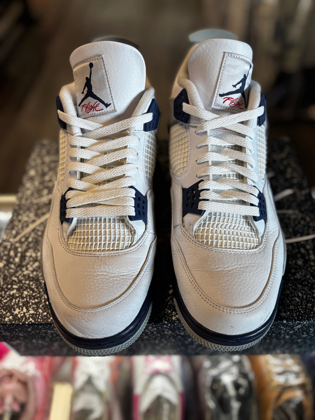 2022 Air Jordan Retro  4 "Midnight Navy"