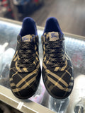 Burberry Check Terrance Sneaker "Black Check Distinctive Blue Lining"