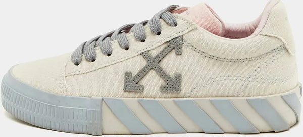Off White Vulcanized Canvas "White Sand Off White"