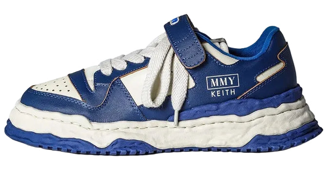 Maison Mihara Yashuiro Keith OG Sole Leather "Blue/White"