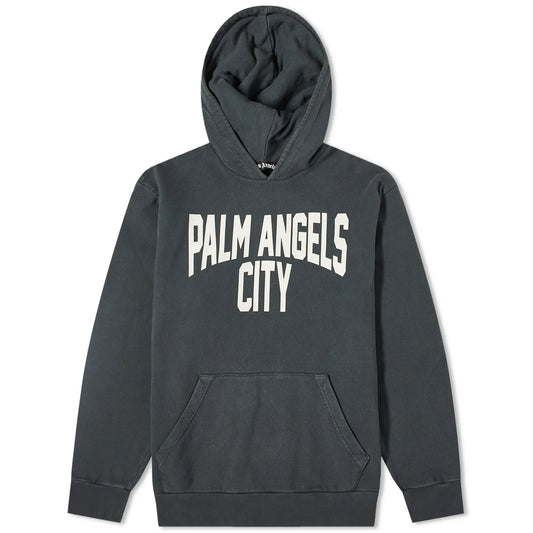 Palm Angels City Hoodie "Dark Grey"