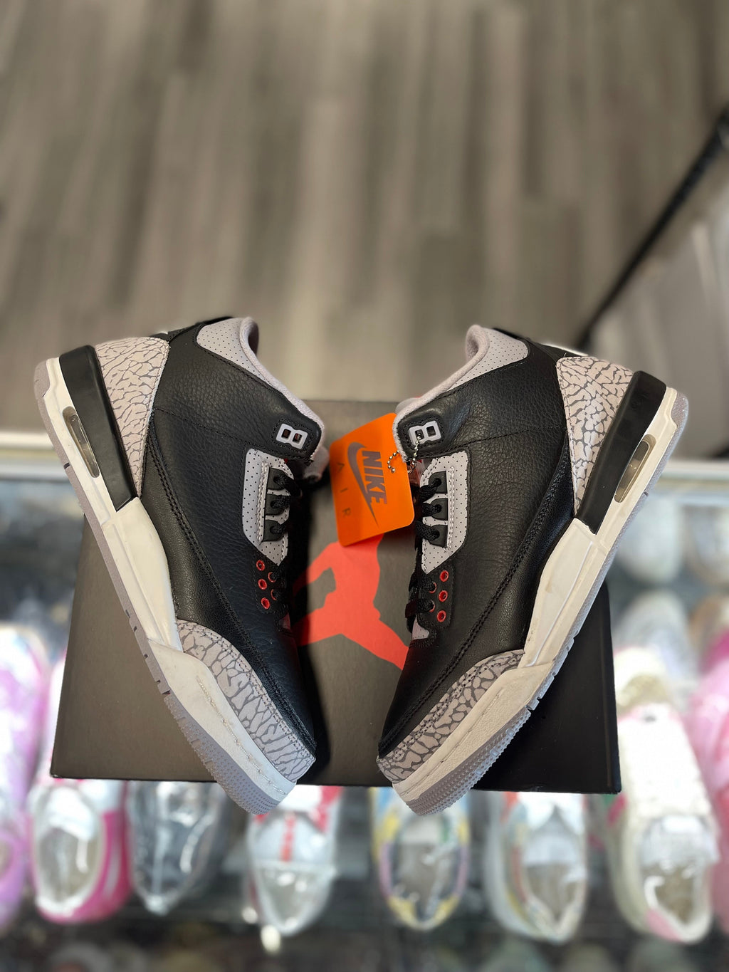 2024 Air Jordan Retro 3 "Black Cement" (GS)