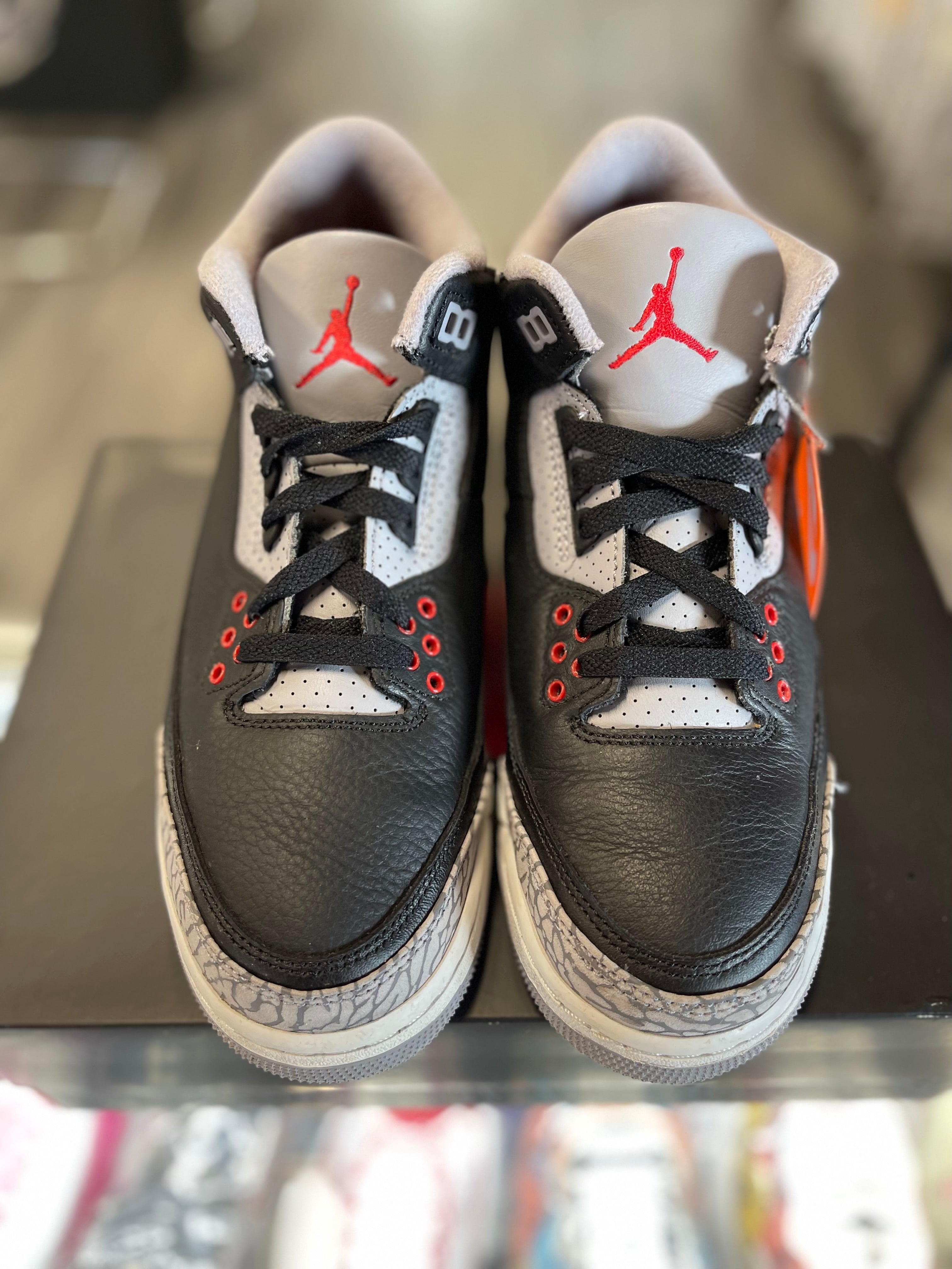 2024 Air Jordan Retro 3 "Black Cement" (GS)