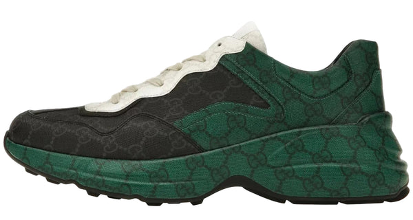 Gucci GG Rhyton "Green Black Monogram"