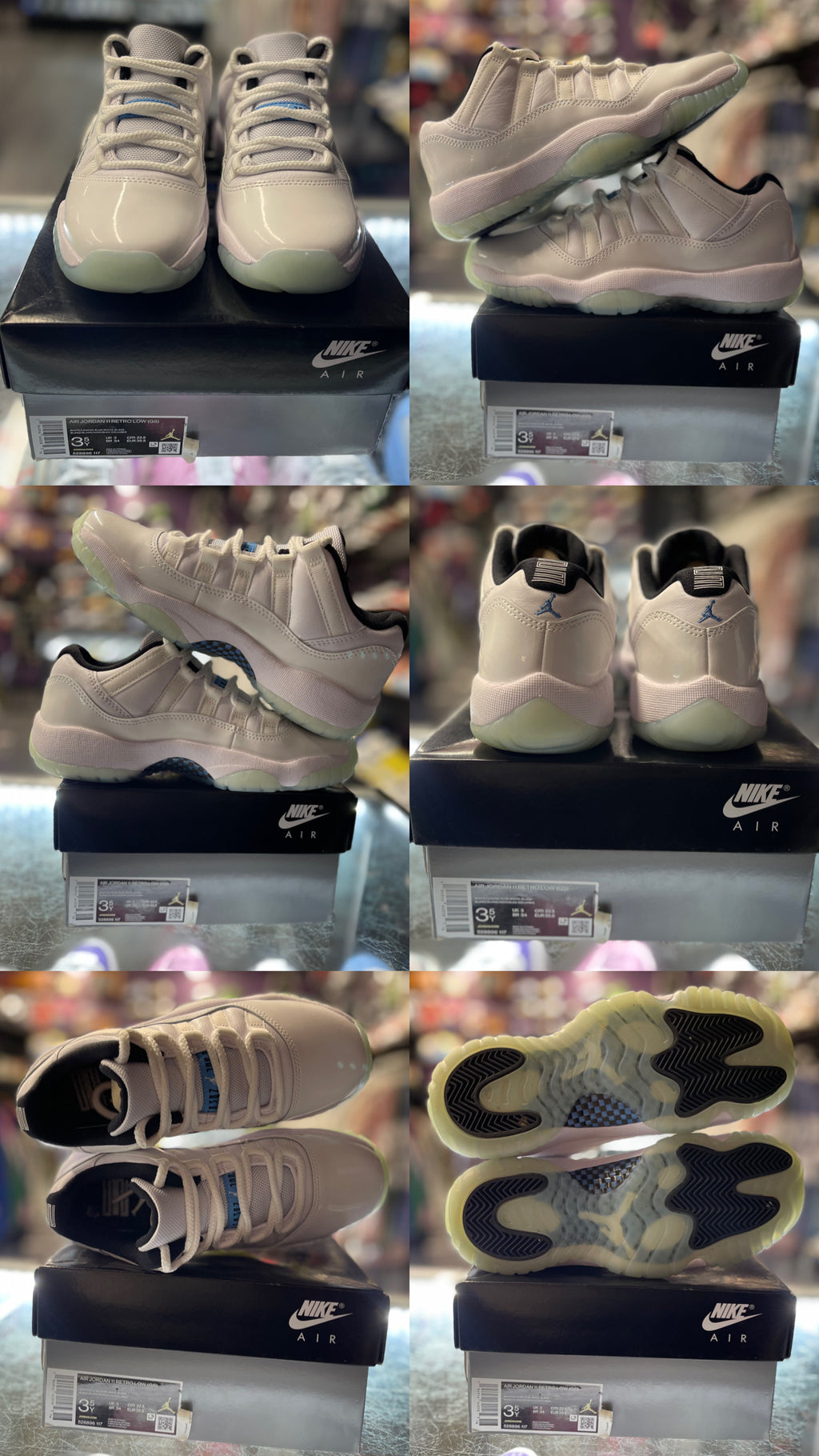 2021 Air Jordan Retro 11 Low "Legend Blue'