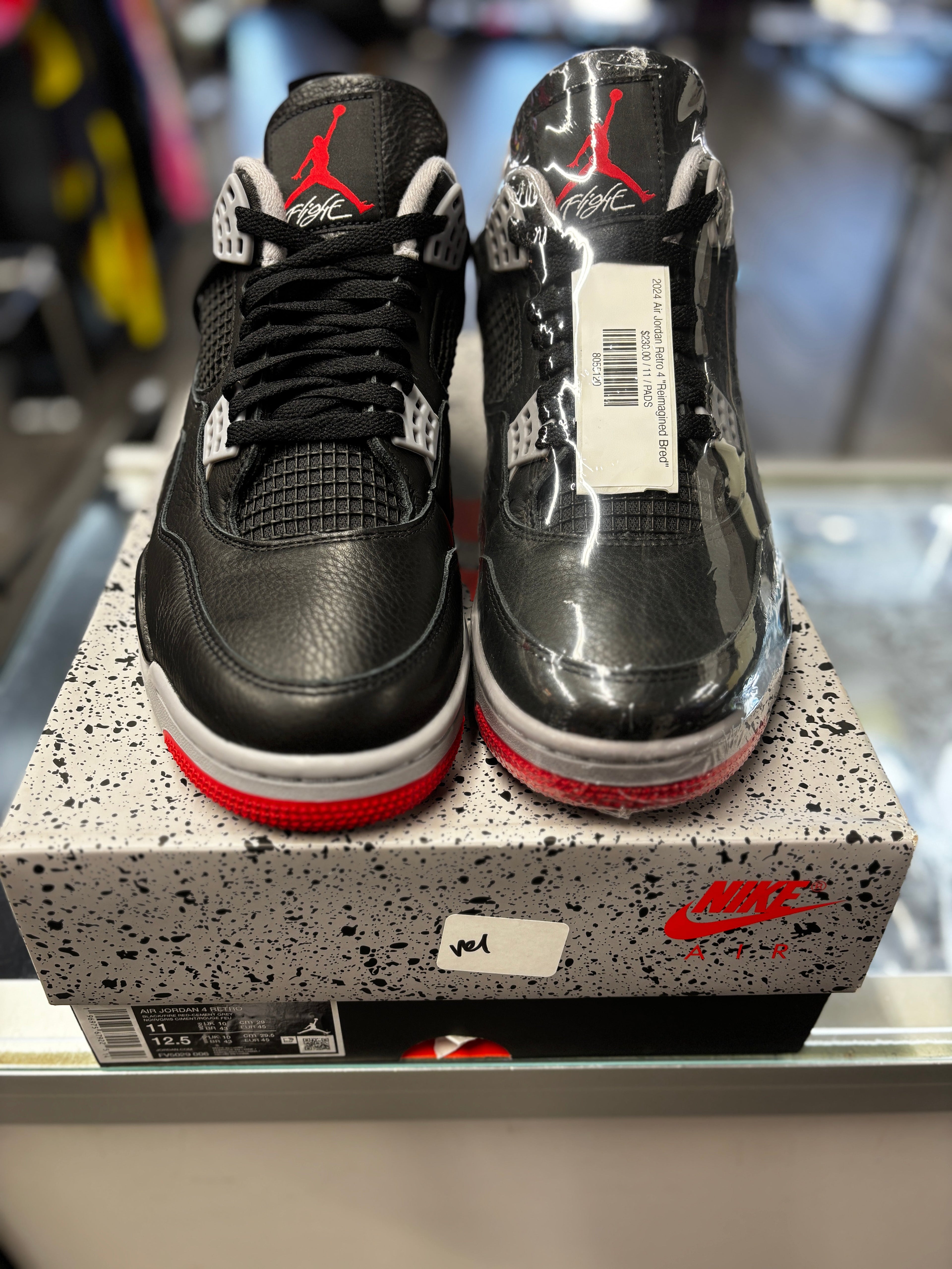 2024 Air Jordan Retro 4 "Reimagined Bred"