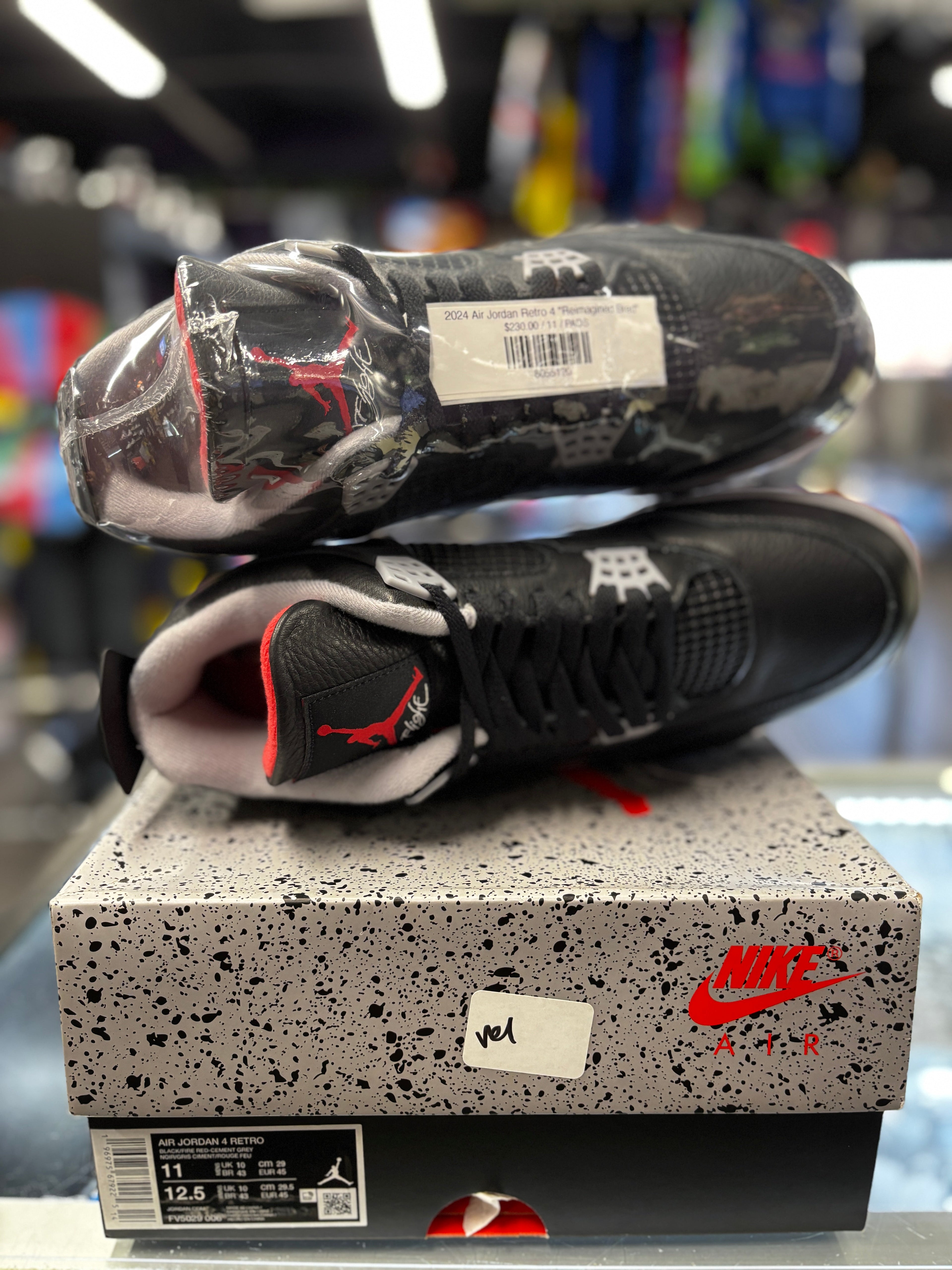 2024 Air Jordan Retro 4 "Reimagined Bred"