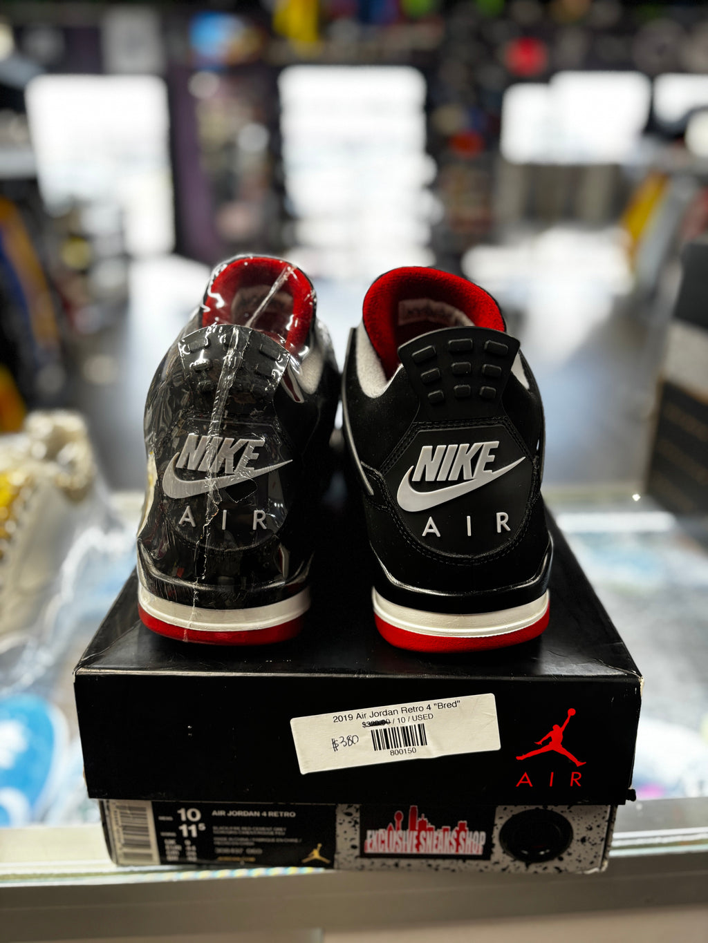 2019 Air Jordan Retro 4 "Bred"
