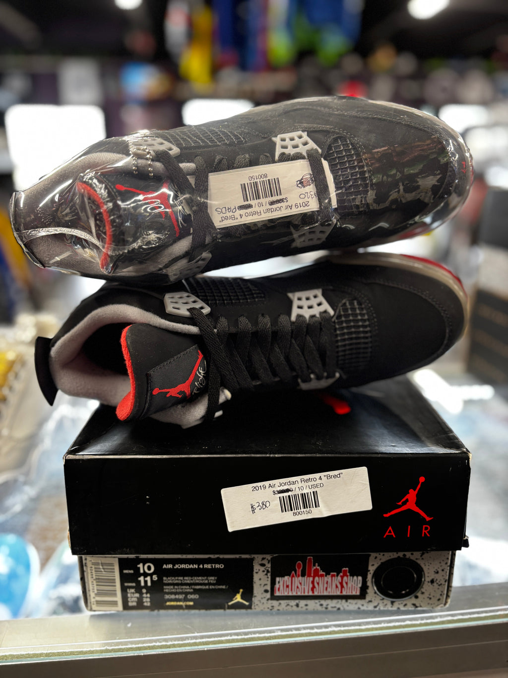 2019 Air Jordan Retro 4 "Bred"
