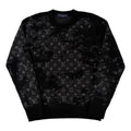 Louis Vuitton LVSE Monogram Distressed Crewneck "Black"