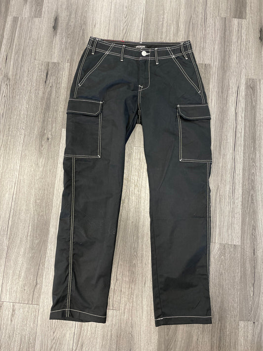 True Religion Pants Pocket Logo "Black/White"