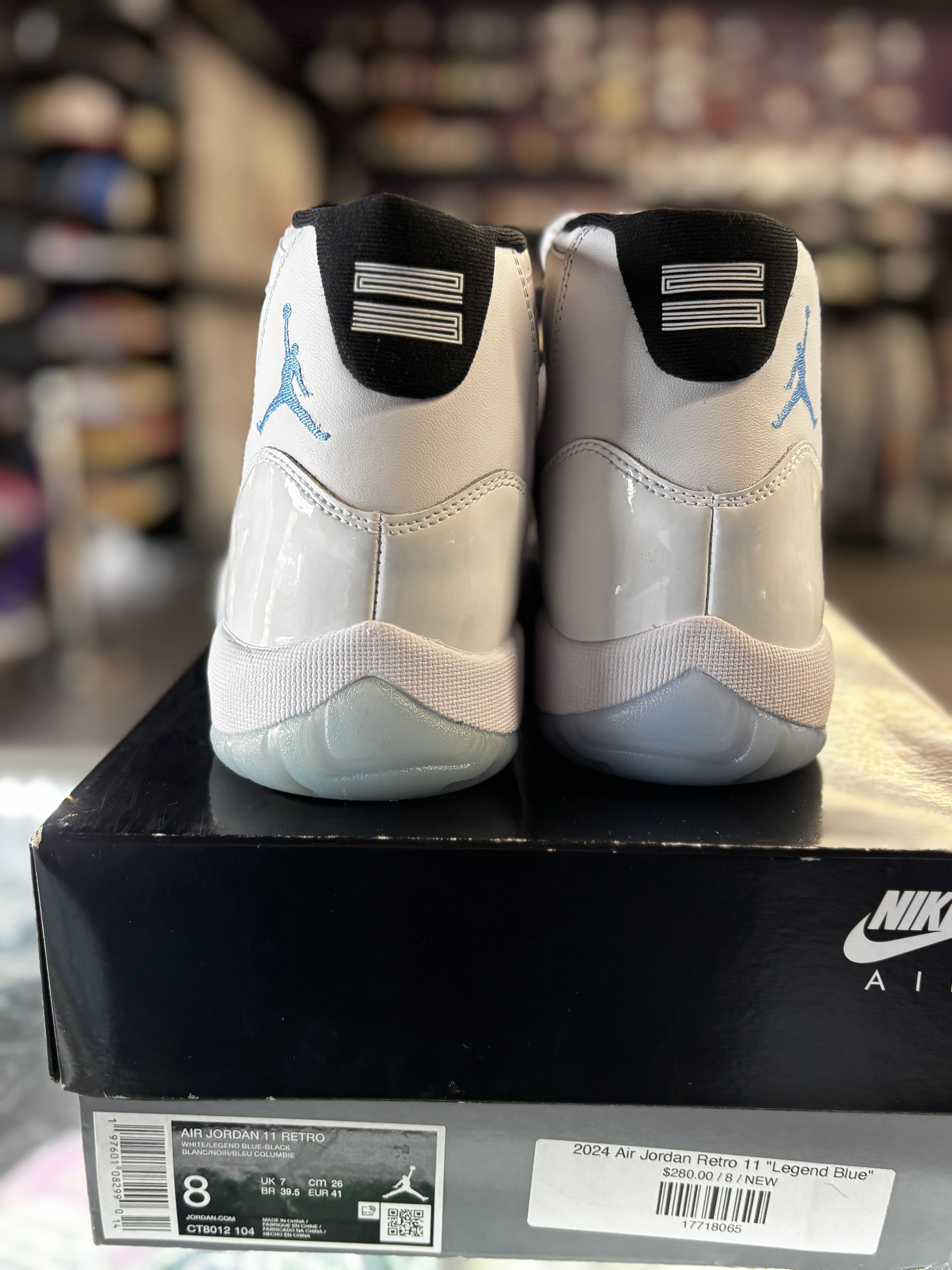 2024 Air Jordan Retro 11 "Legend Blue"