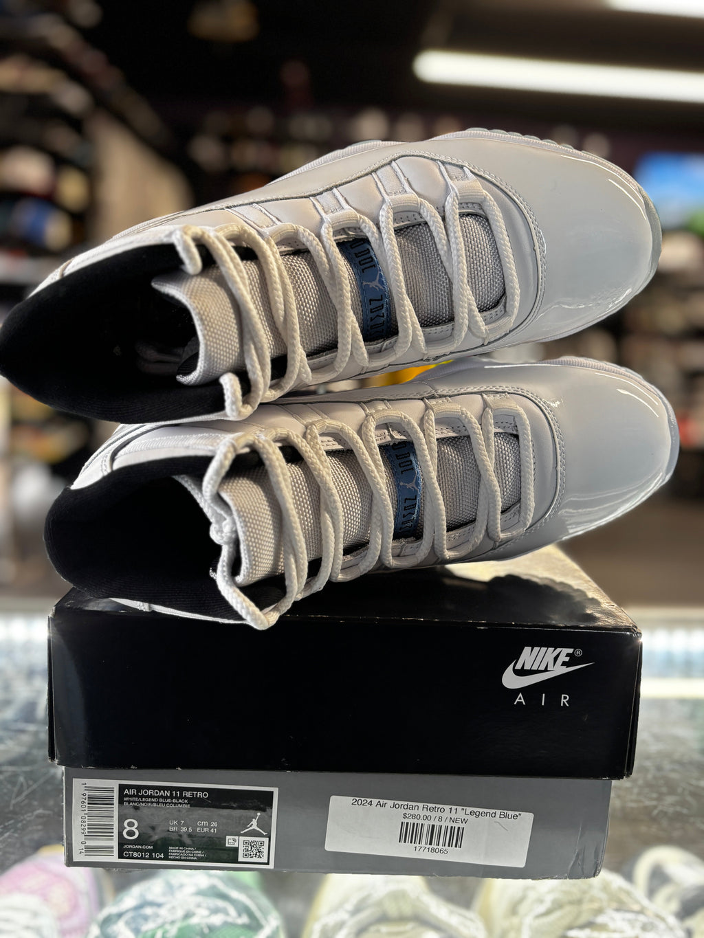2024 Air Jordan Retro 11 "Legend Blue"