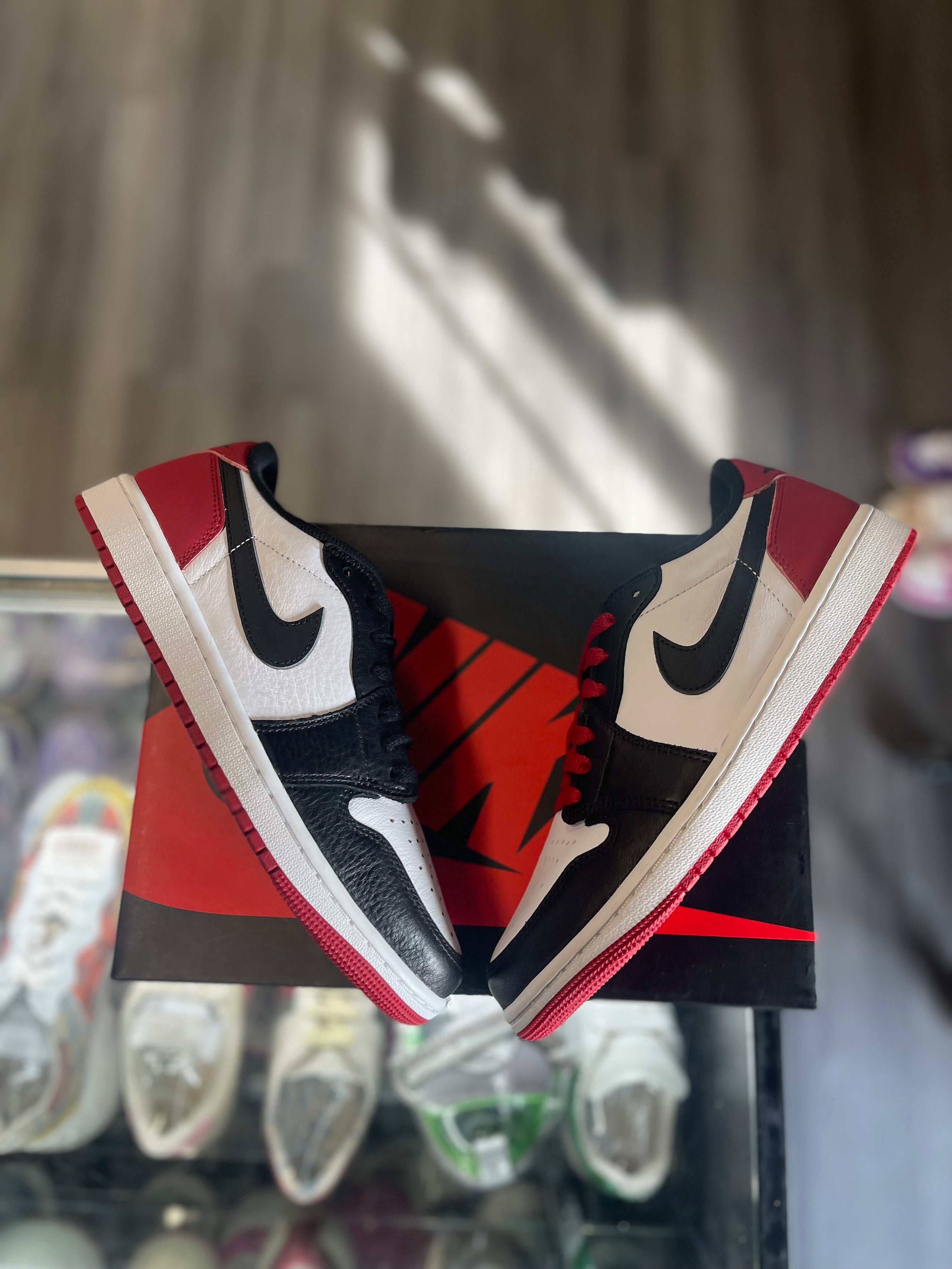 2023 Air Jordan Retro 1 Low OG "Black Toe"