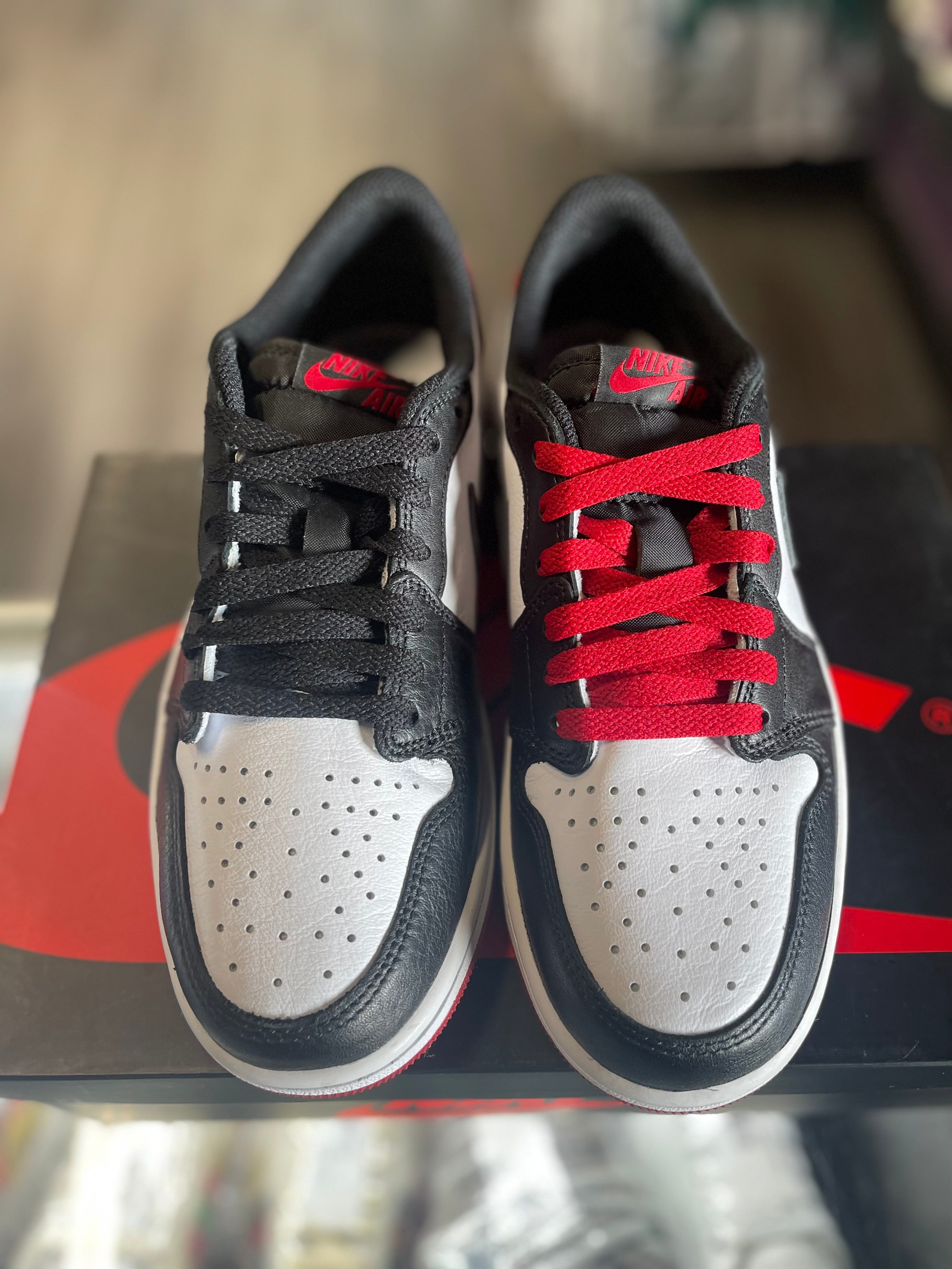 2023 Air Jordan Retro 1 Low OG "Black Toe"