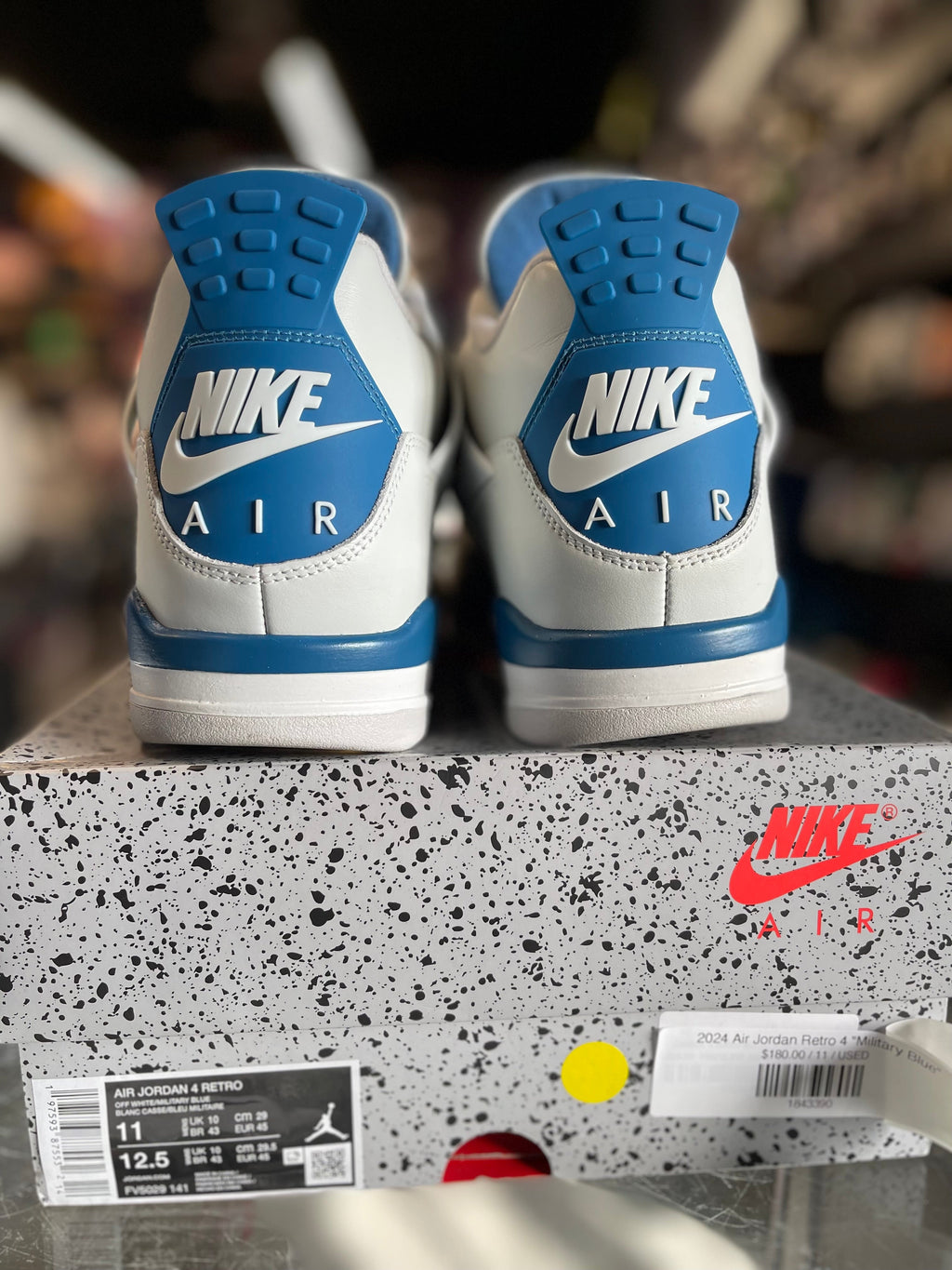 2024 Air Jordan Retro 4 "Military Blue"