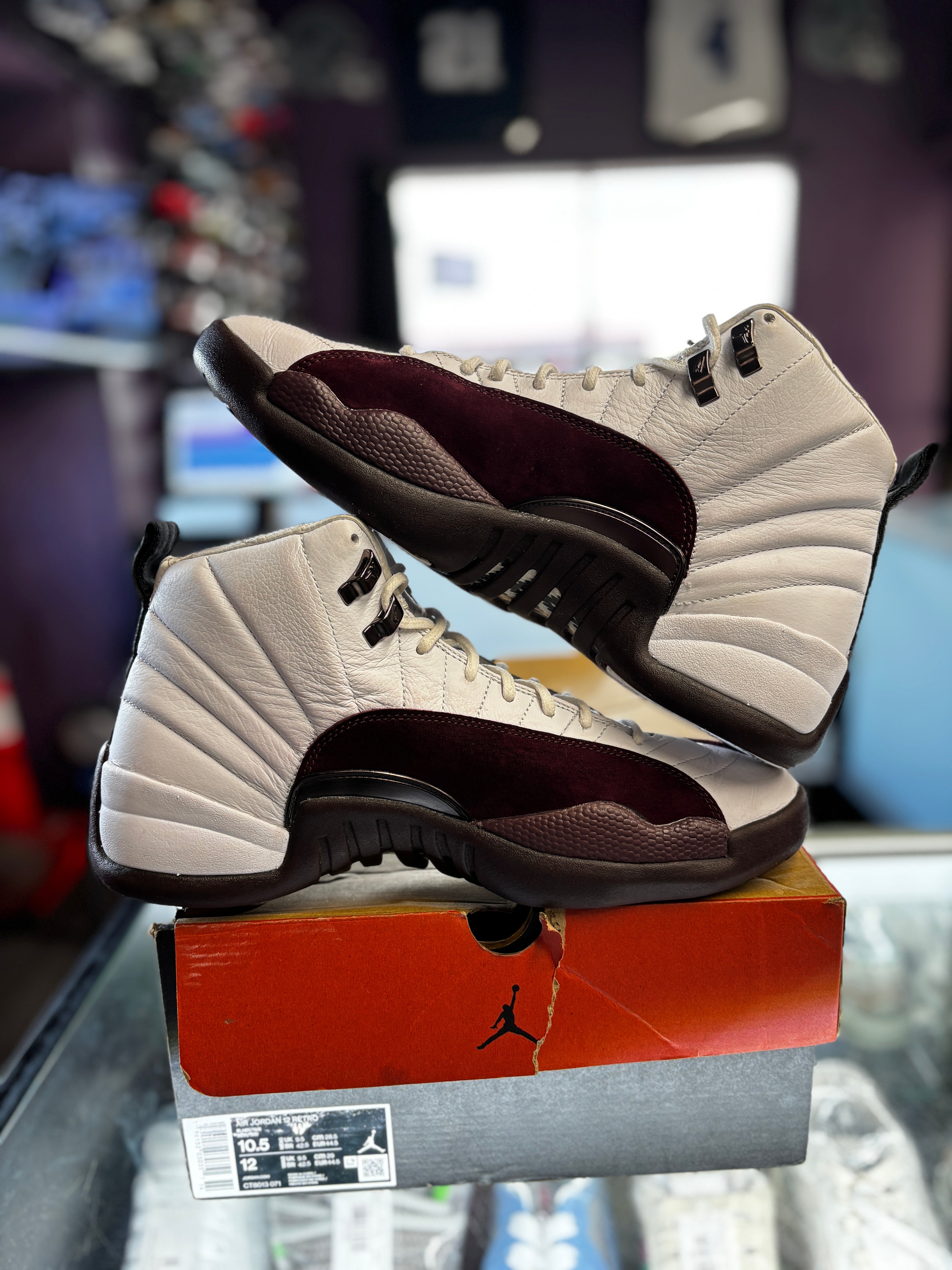 2023 Air Jordan Retro 12 "A Ma Maniere White" (W)