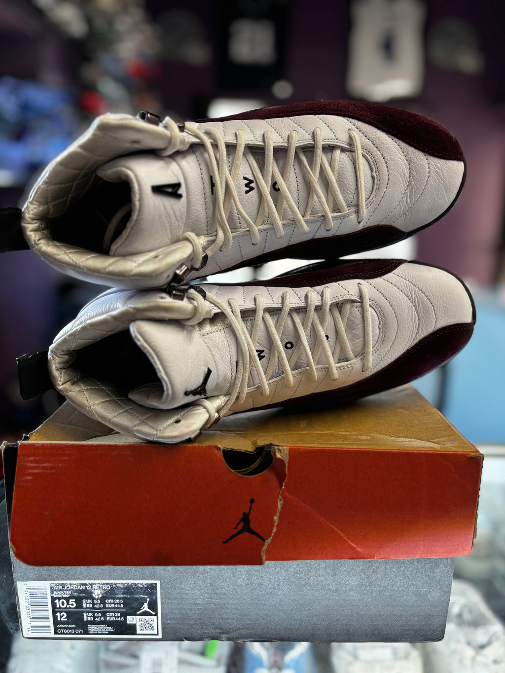2023 Air Jordan Retro 12 "A Ma Maniere White" (W)