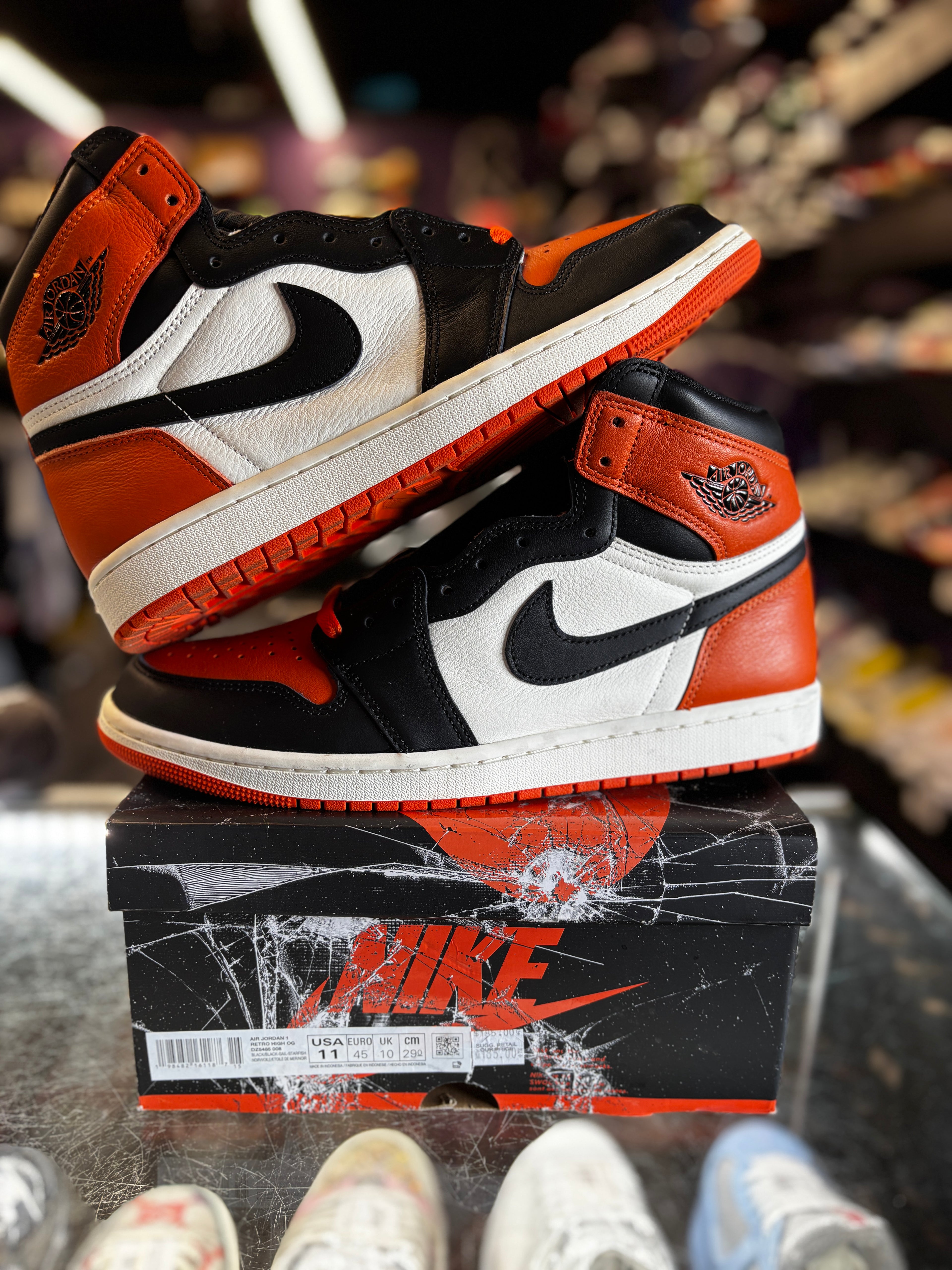 2025 Air Jordan Retro 1 High OG "Shattered Backboard"