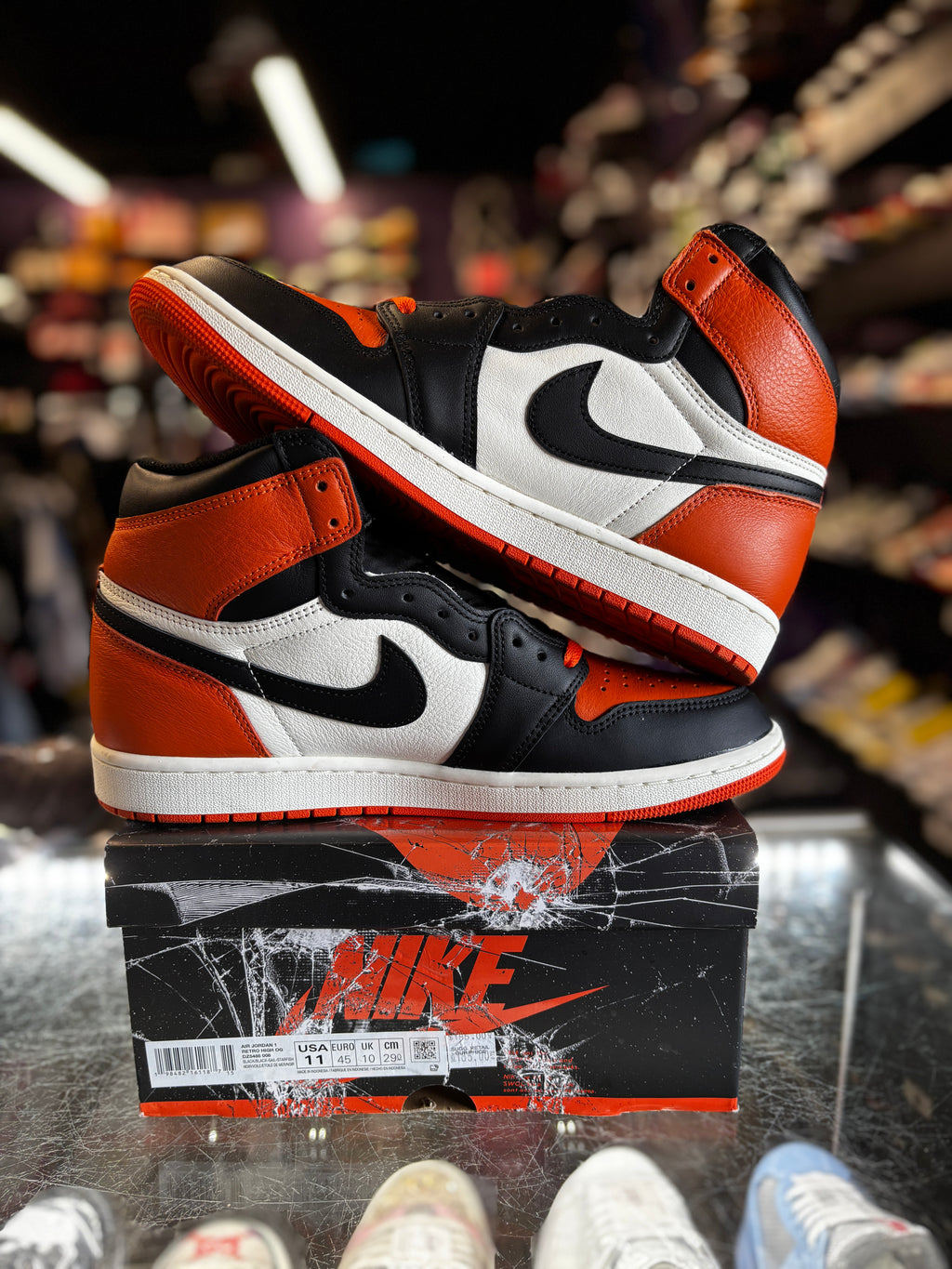 2025 Air Jordan Retro 1 High OG "Shattered Backboard"