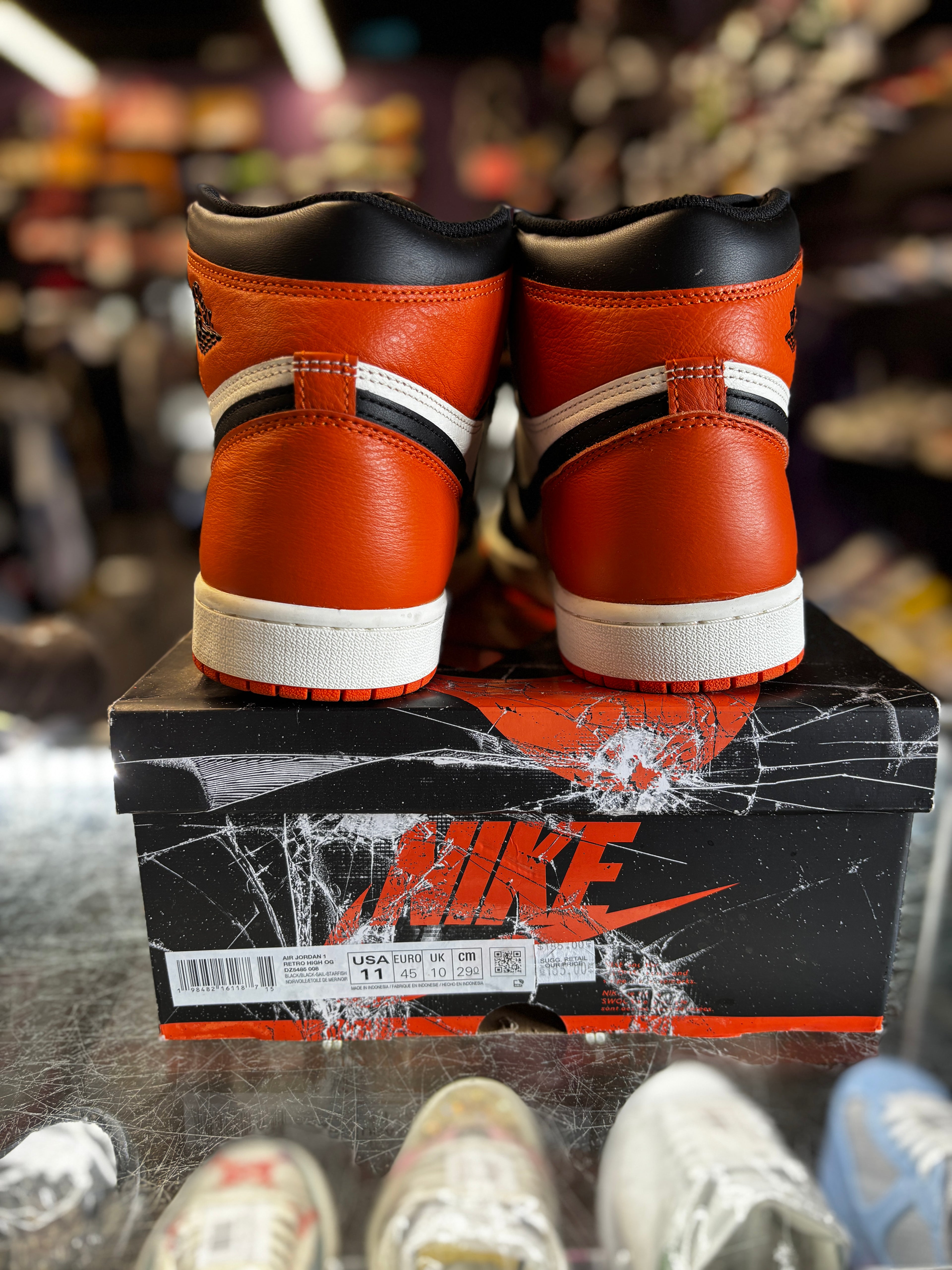 2025 Air Jordan Retro 1 High OG "Shattered Backboard"