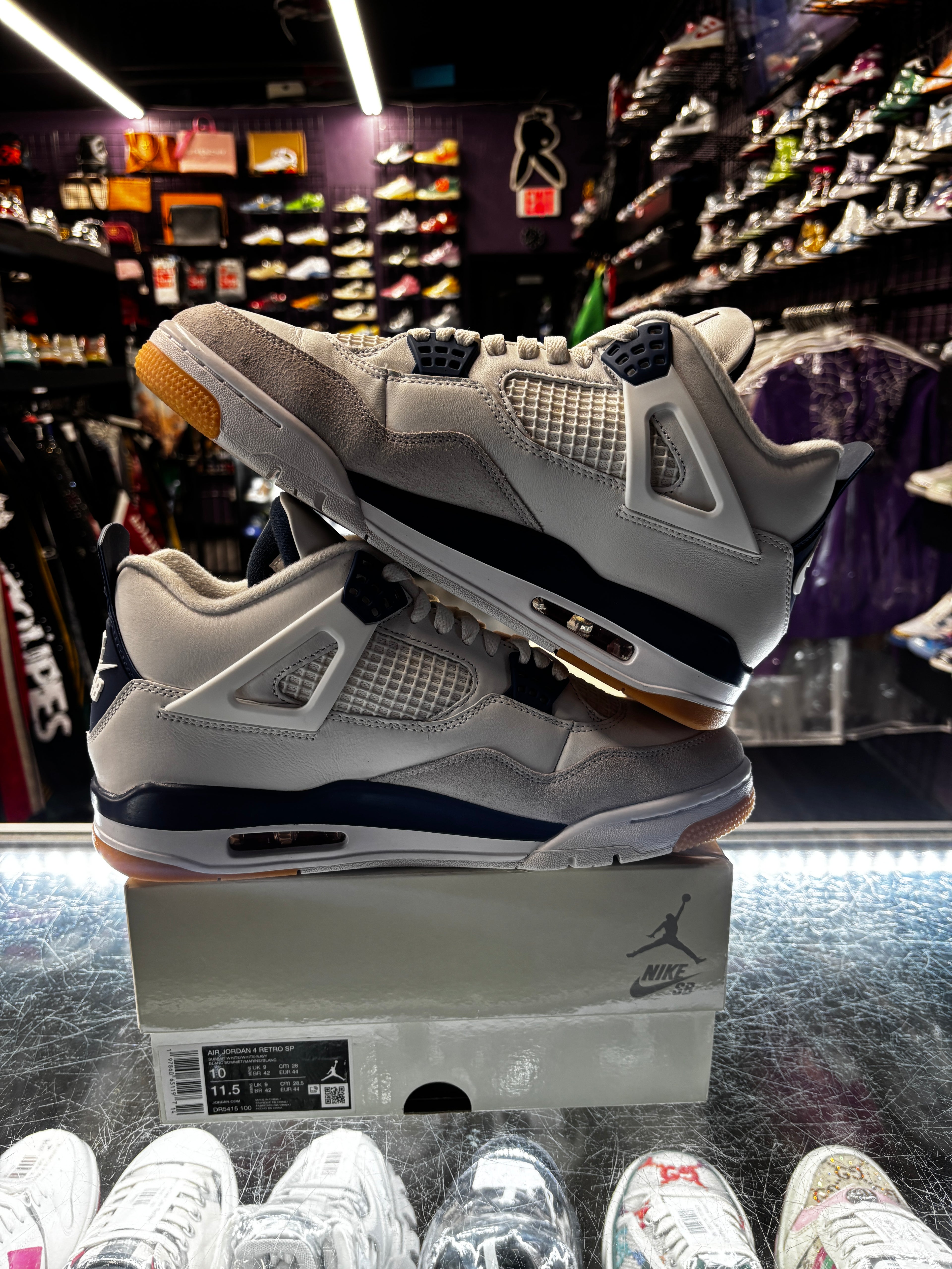 2025 Air Jordan Retro 4 SB "Navy"