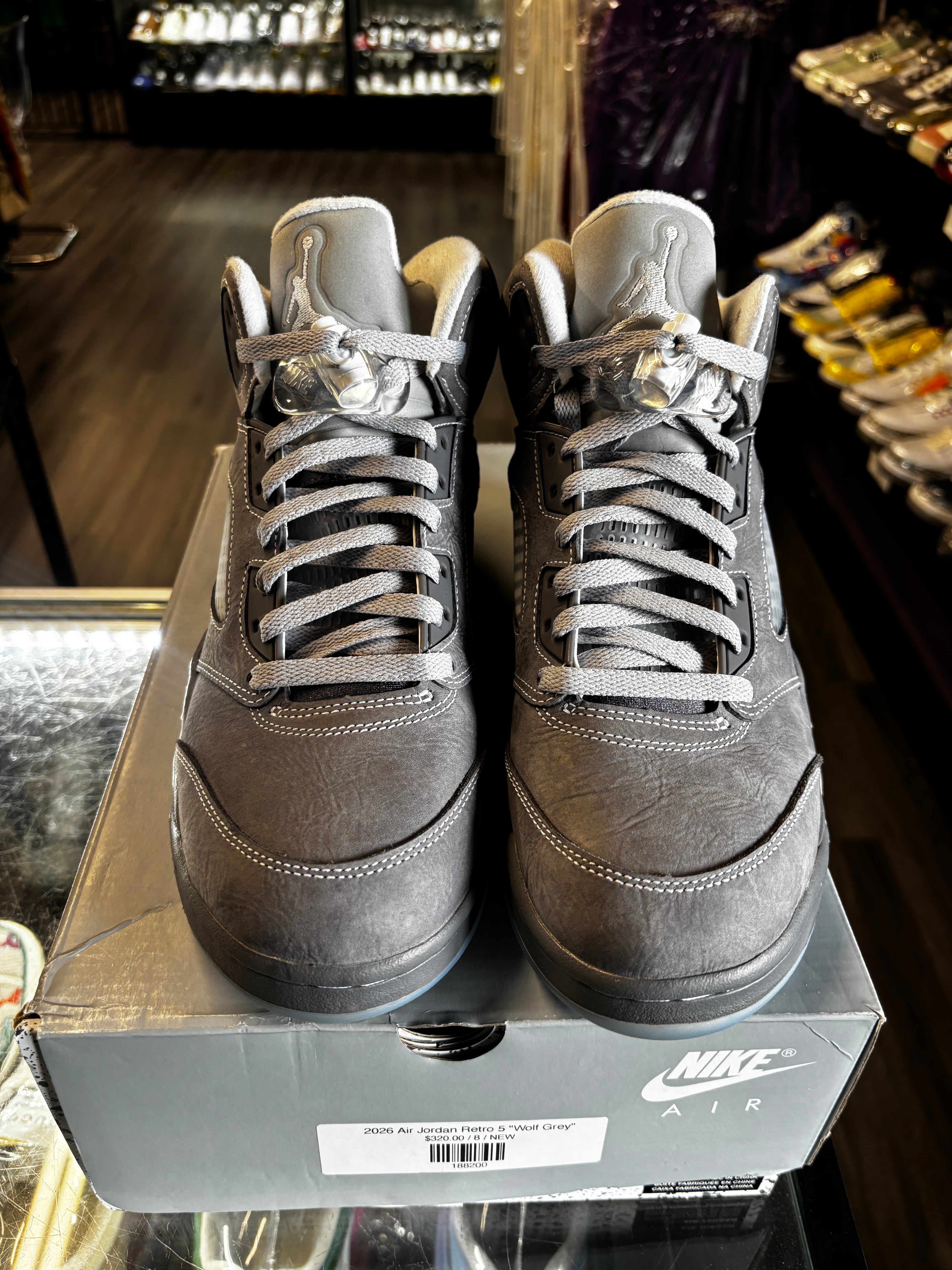 2026 Air Jordan Retro 5 "Wolf Grey"
