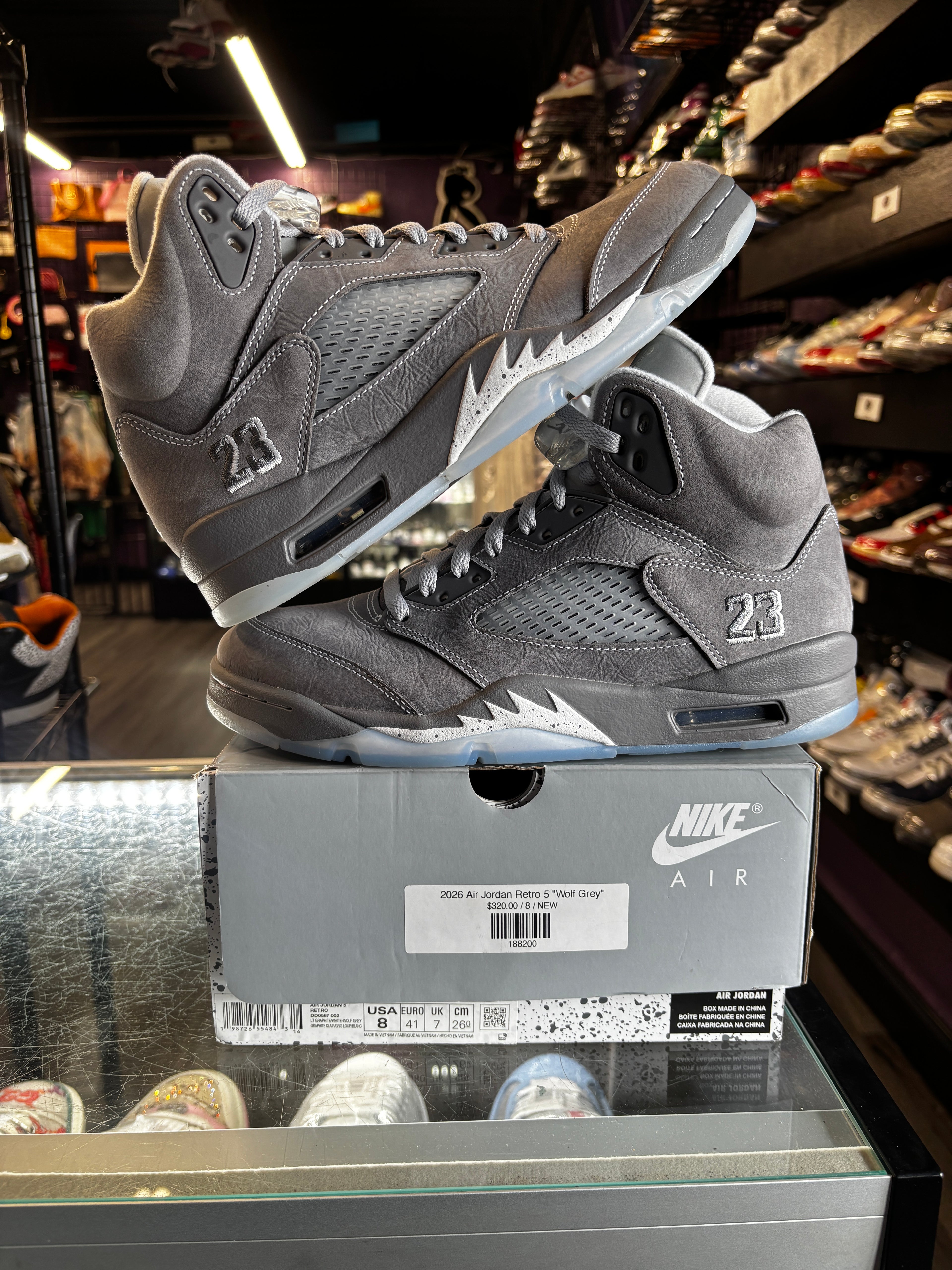 2026 Air Jordan Retro 5 "Wolf Grey"