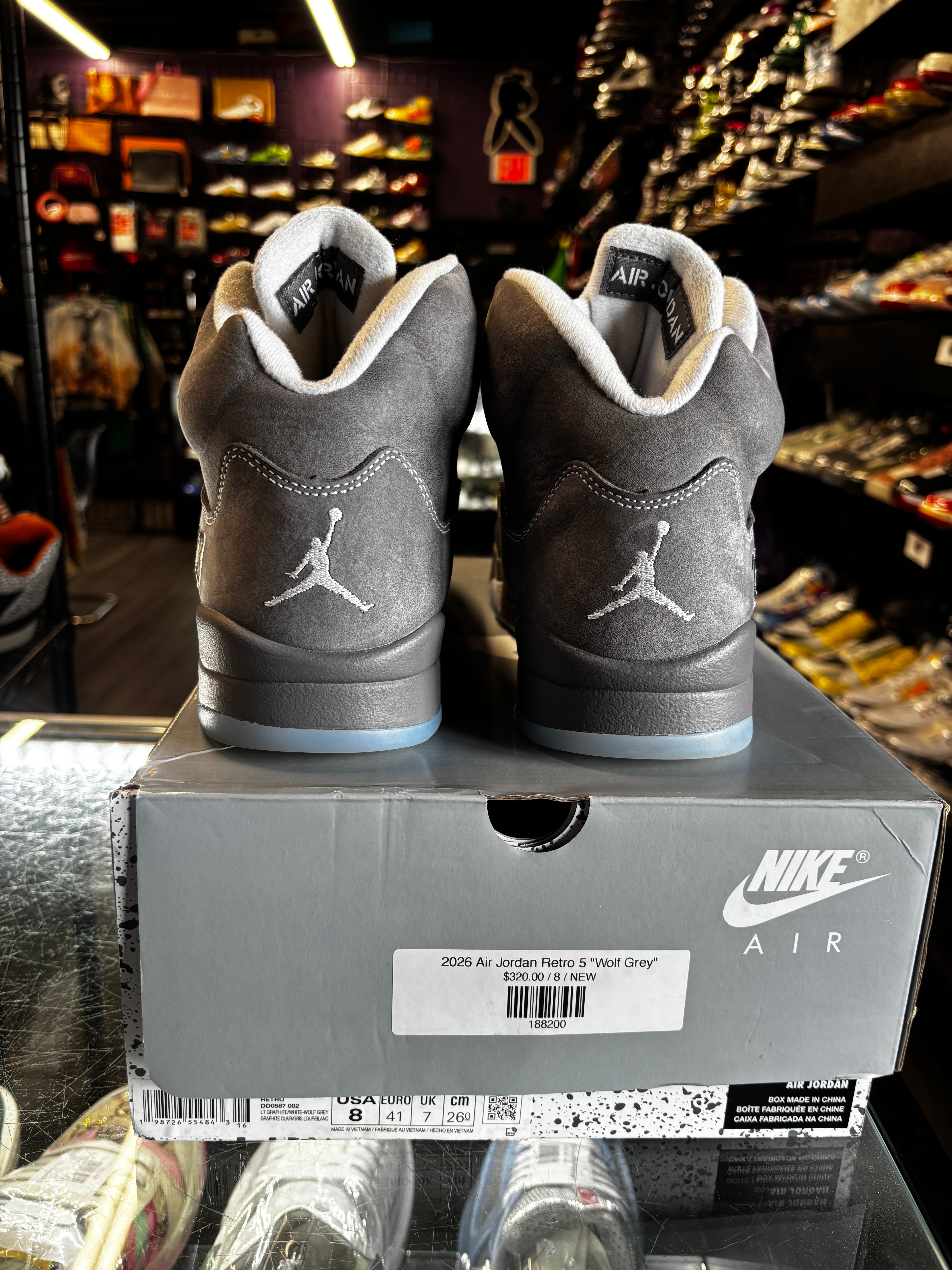 2026 Air Jordan Retro 5 "Wolf Grey"