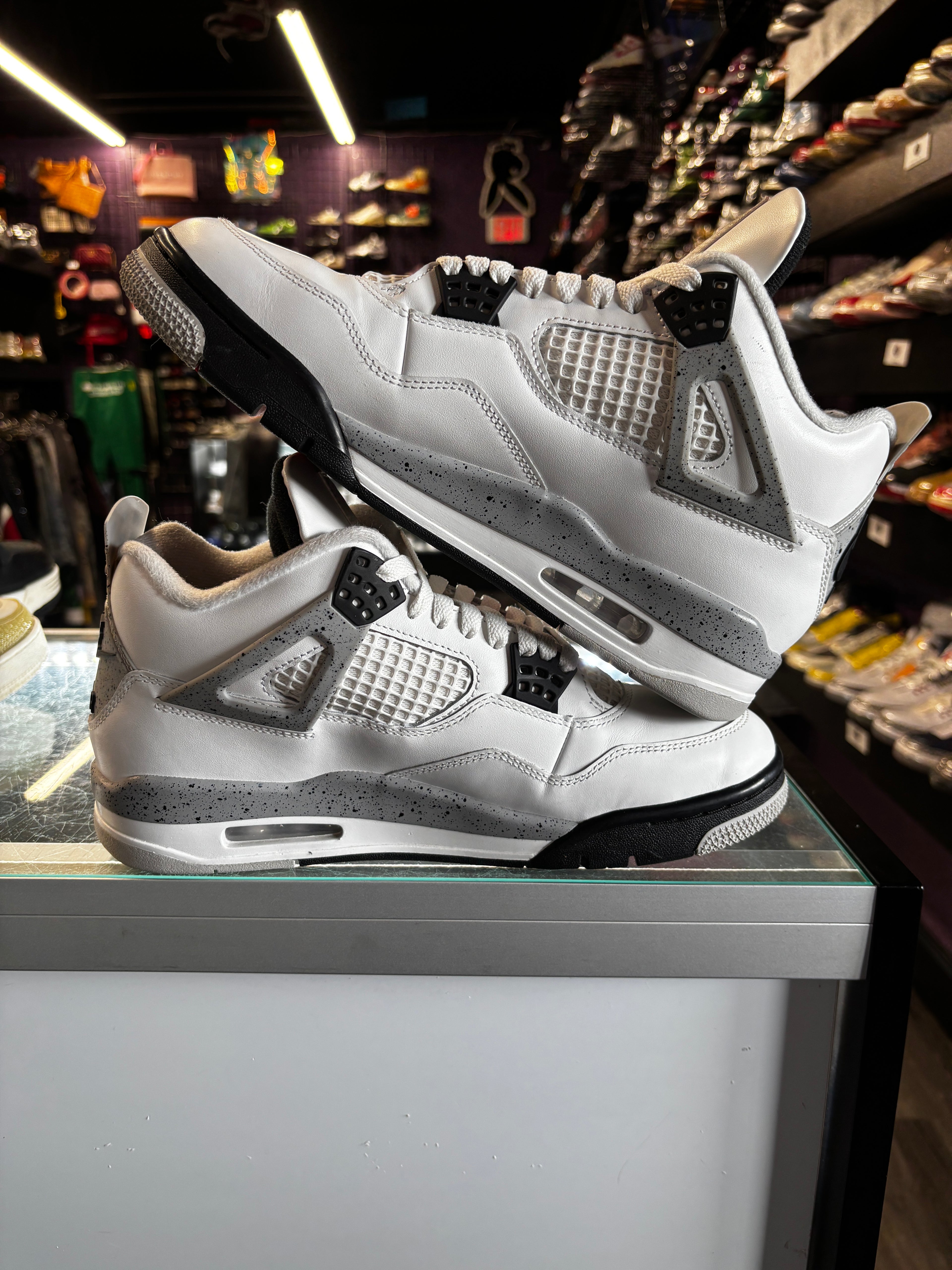 2025 Air Jordan Retro 4 "White Cement"