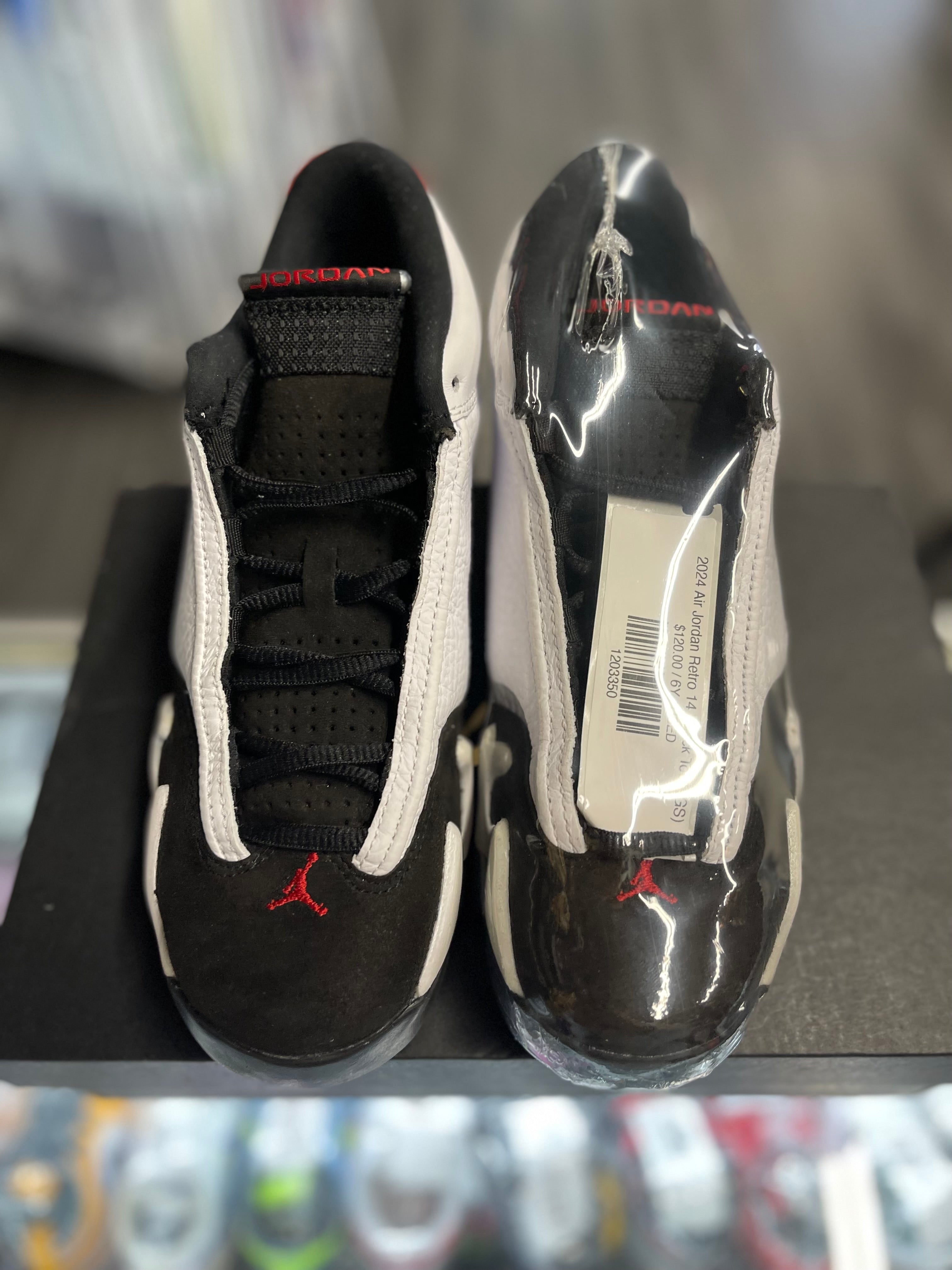 2024 Air Jordan Retro 14 "Black Toe" (GS)