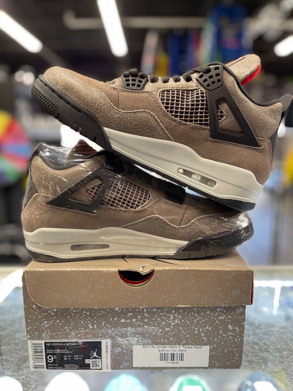2021 Air Jordan Retro 4 "Taupe Haze"