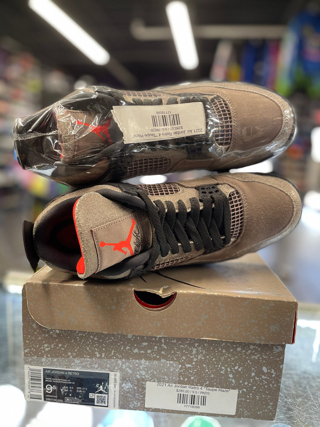 2021 Air Jordan Retro 4 "Taupe Haze"