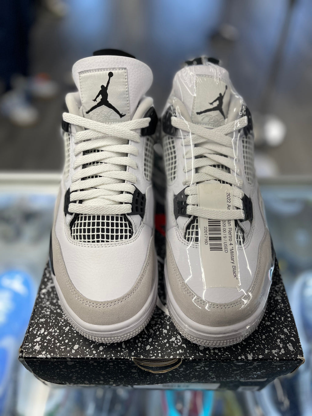 2022 Air Jordan Rertro 4 "Military Black"