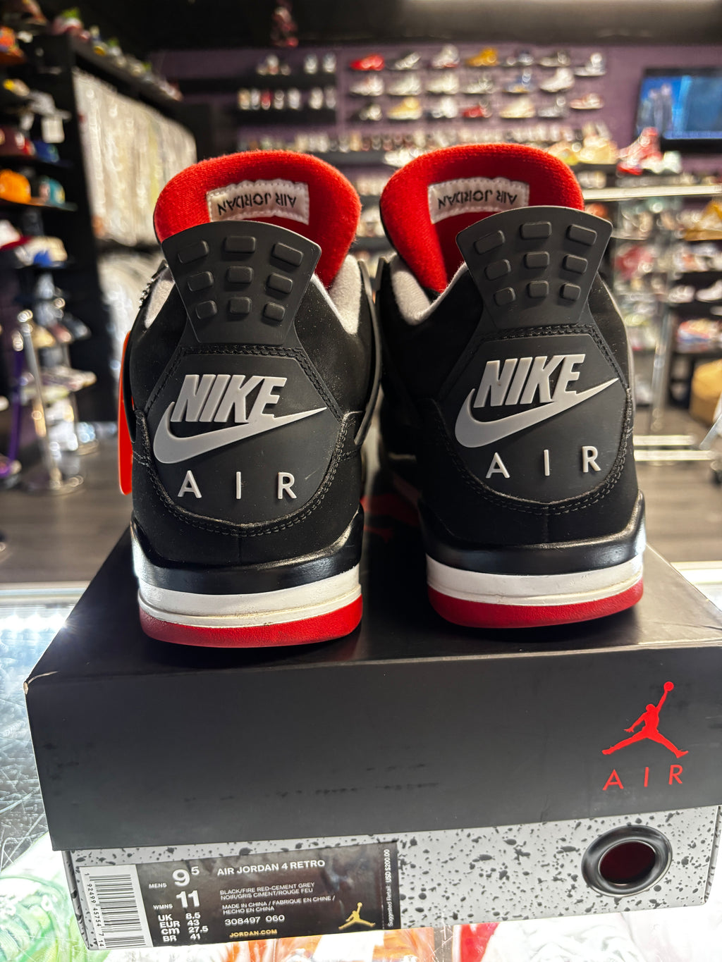 2019 Air Jordan Retro 4 "Bred"