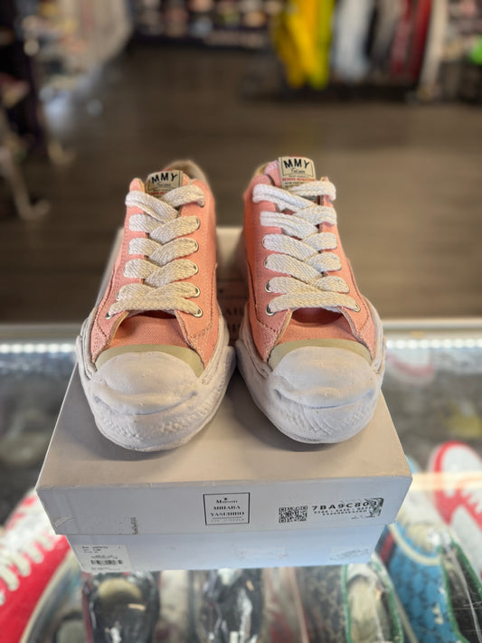 Maison Mihara Yasuhiro Hank OG Sole Canvas Low "Pink"