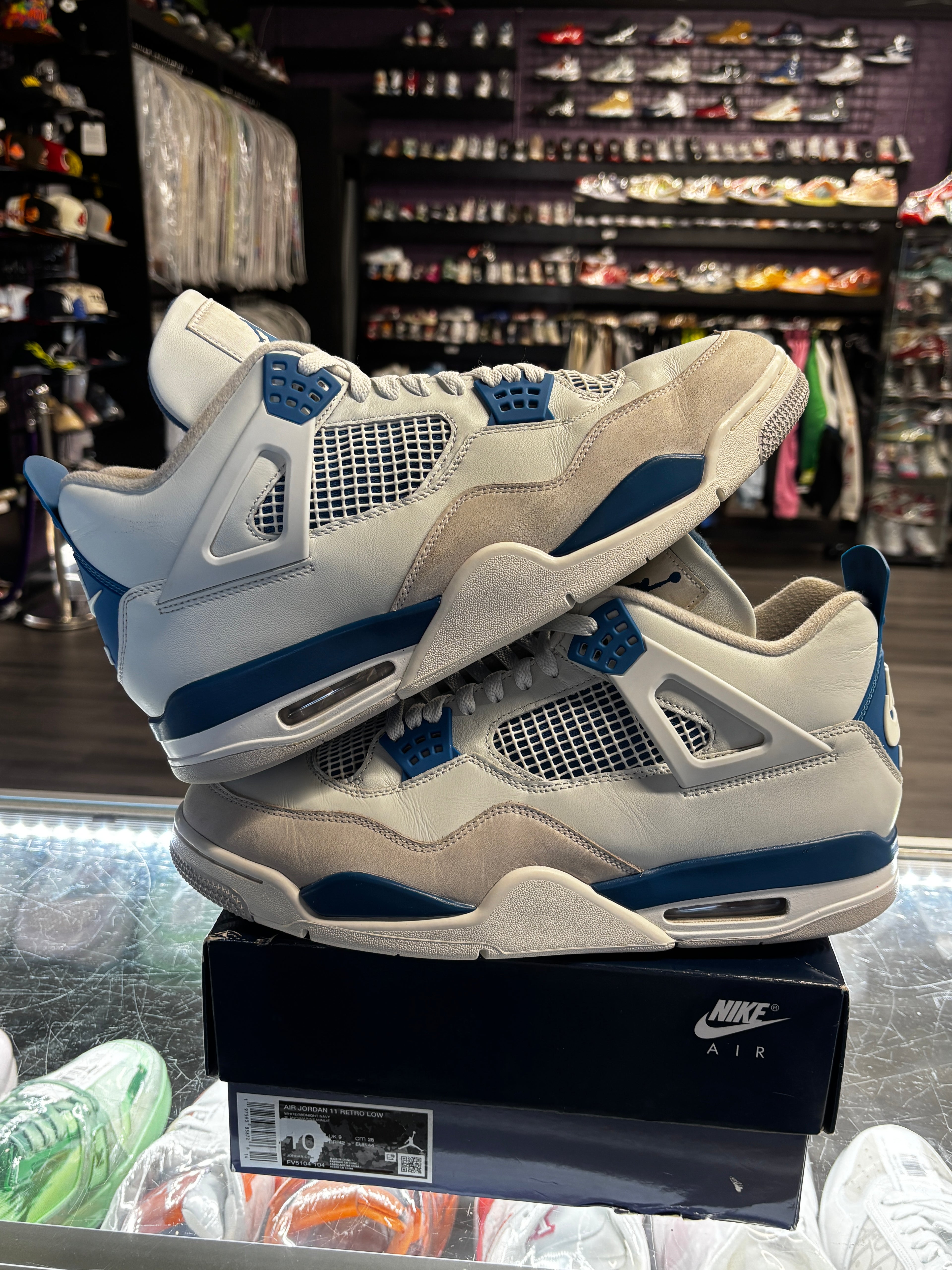 2024 Air Jordan Retro 4 "Military Blue"