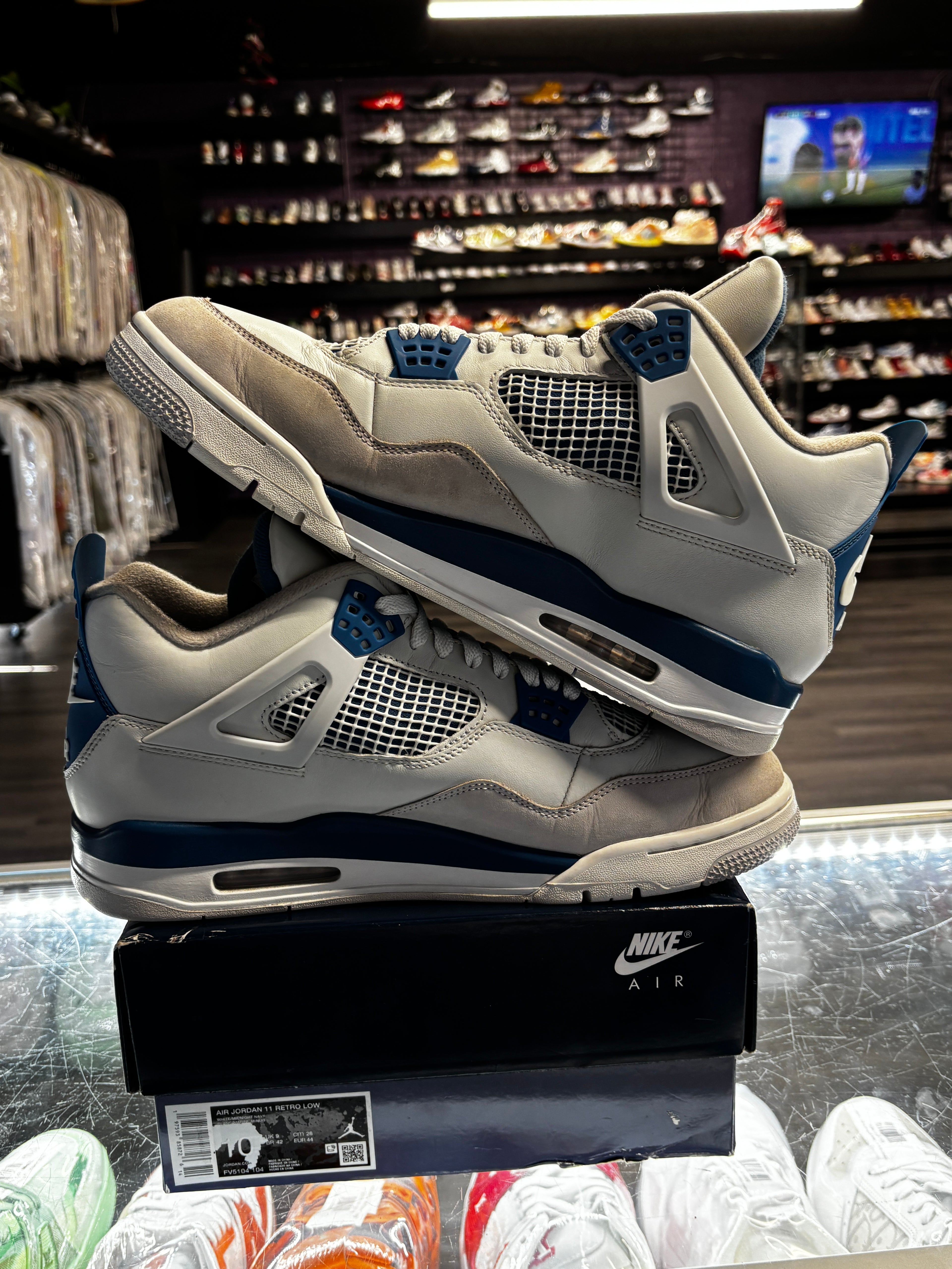 2024 Air Jordan Retro 4 "Military Blue"