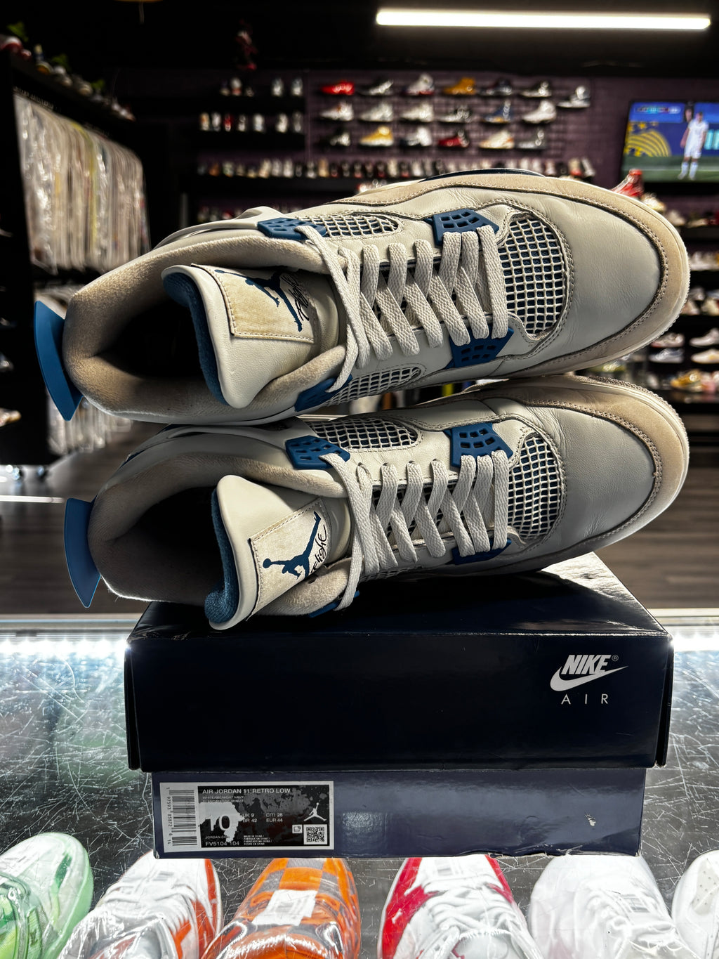 2024 Air Jordan Retro 4 "Military Blue"