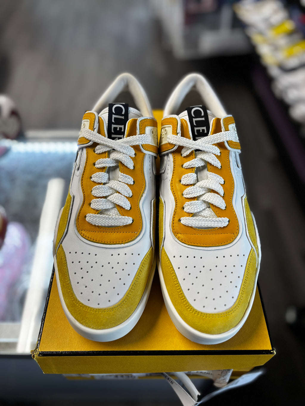 Moncler Promyx Space Low-Top "Vibrant Yellow White"