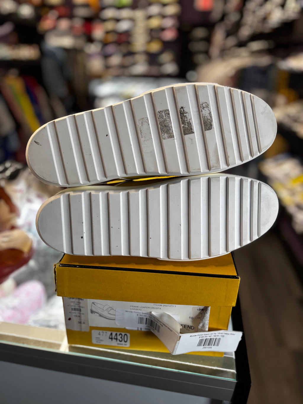 Moncler Promyx Space Low-Top "Vibrant Yellow White"