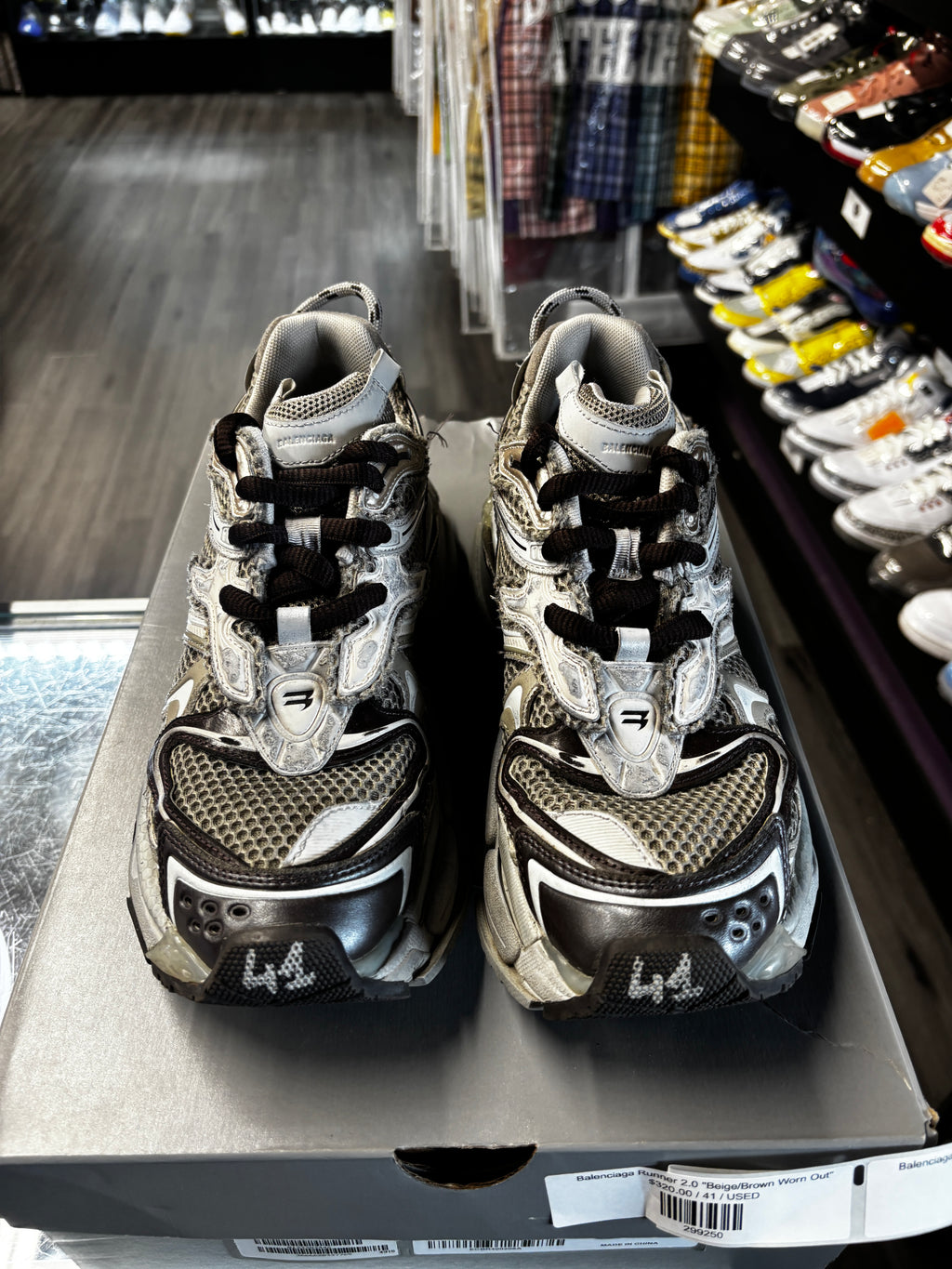 Balenciaga Runner 2.0 "Beige/Brown Worn Out"