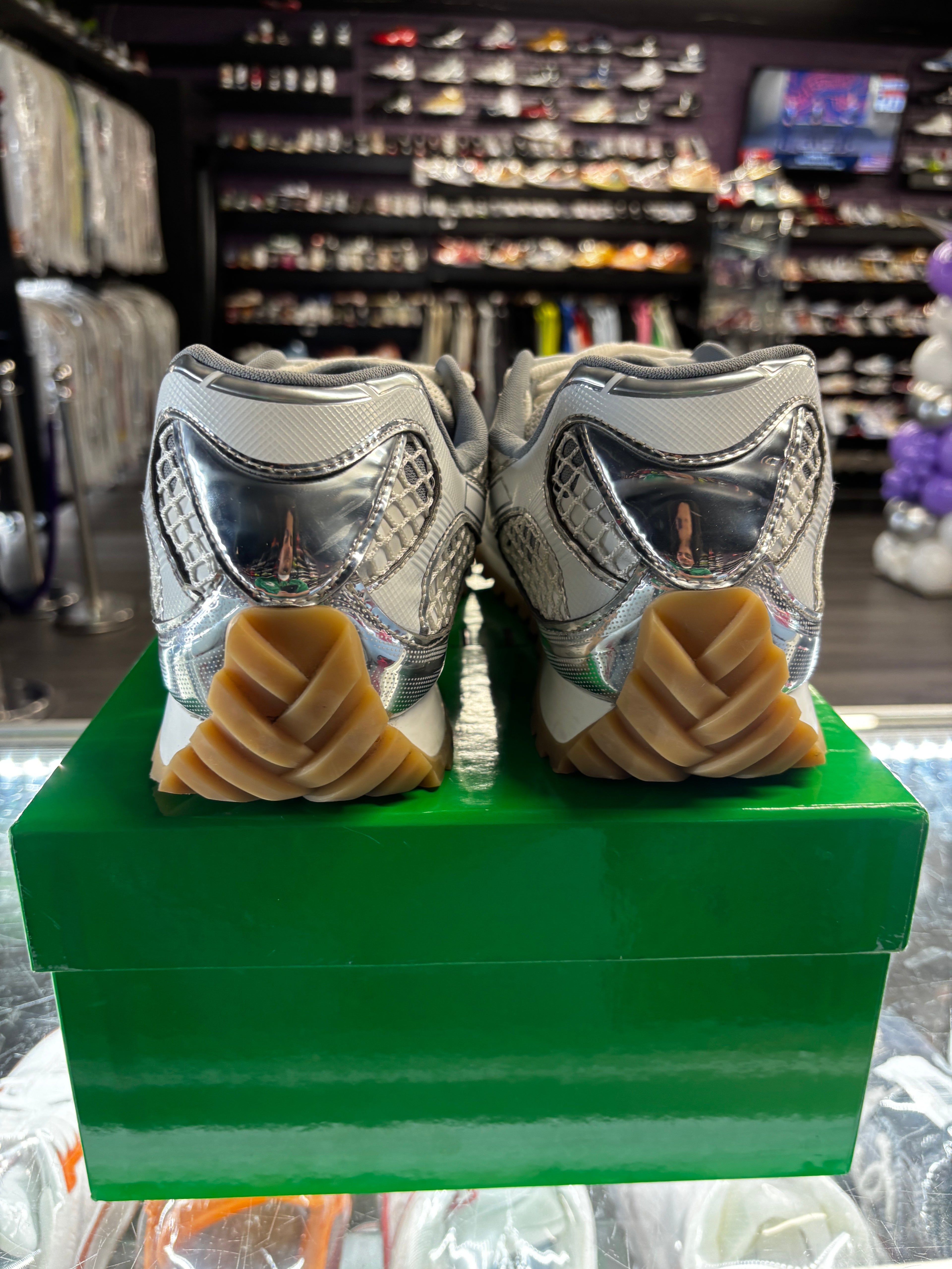 Bottega Venetta Orbit Sneaker "Silver"